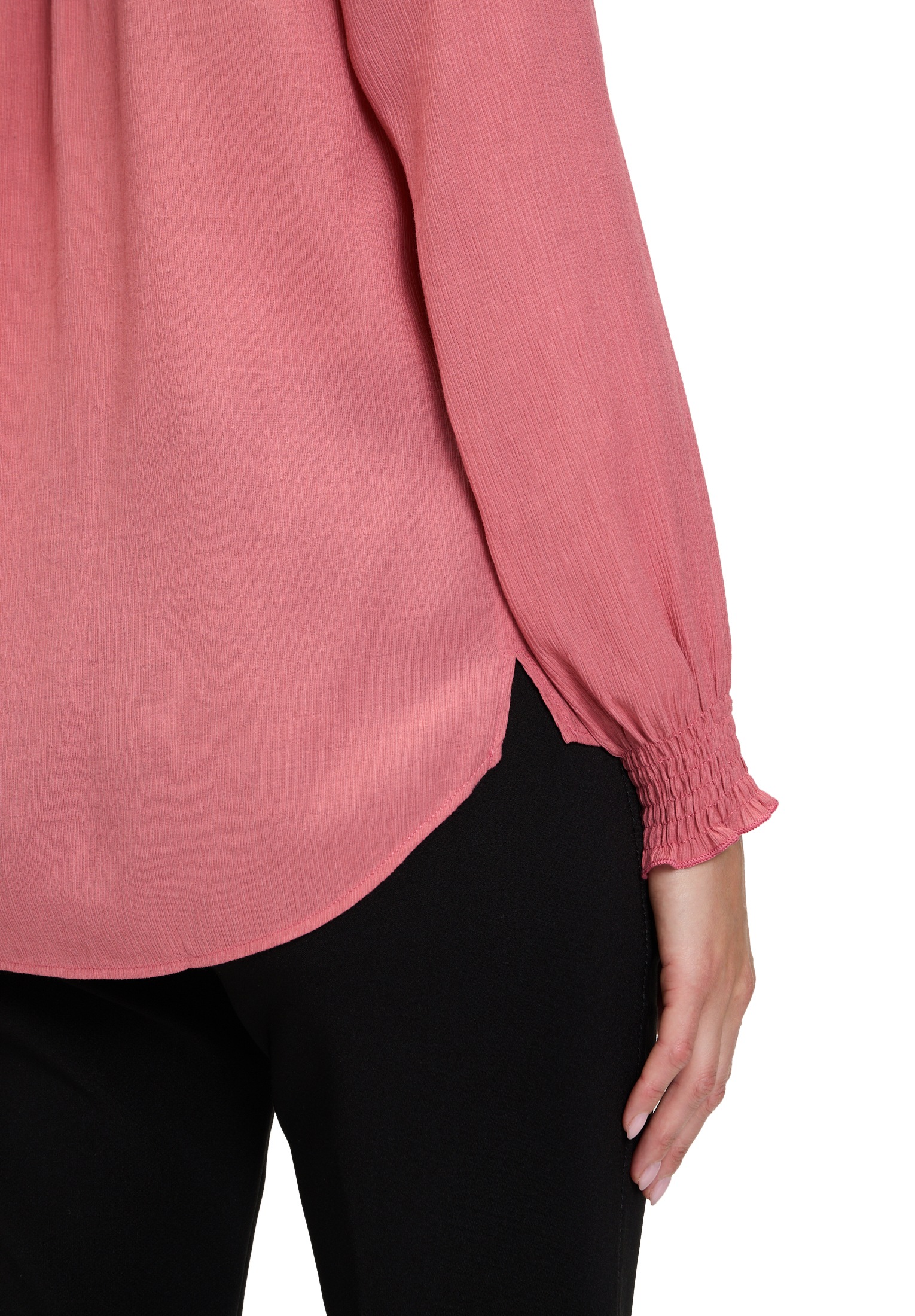 Cartoon Klassische Bluse »Casual-Bluse mit Raffung«