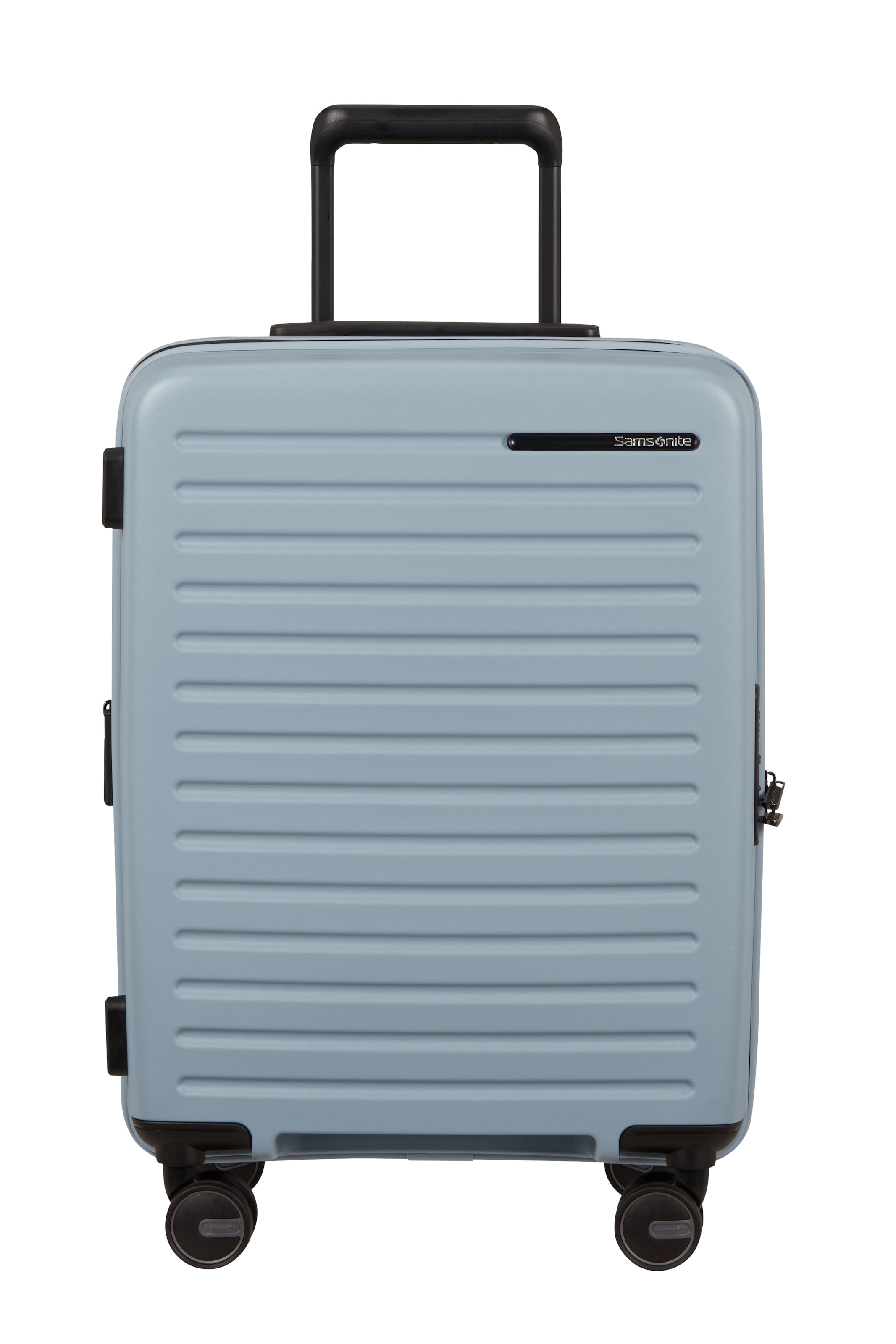 Samsonite Hartschalen-Trolley »RESTACKD« 39 l 4 Rollen Unisex Koffer, mit fester Trennwand und verstellbaren Packgurten