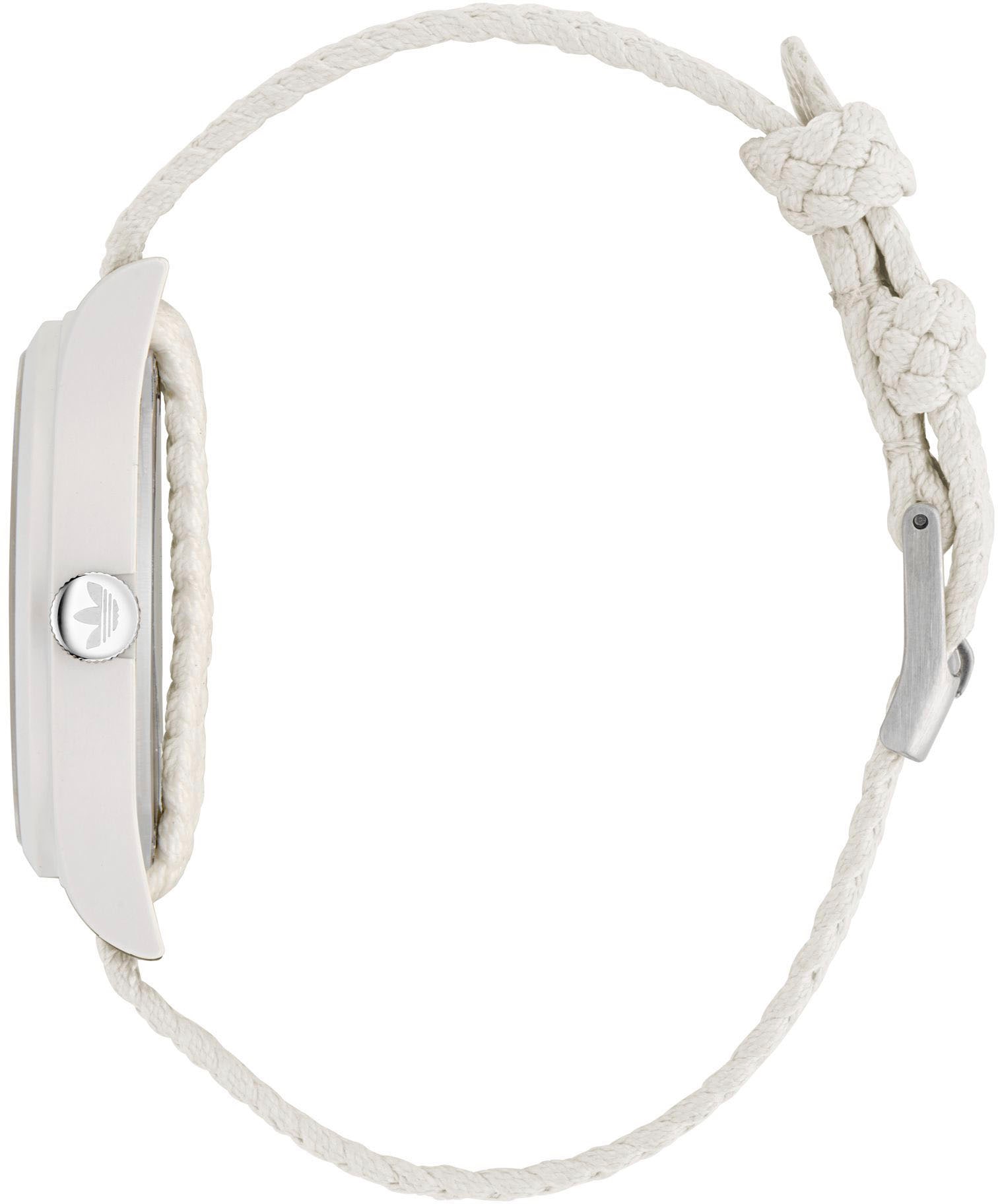 adidas Originals Quarzuhr »GAME ONE« Armbanduhr, Herren, Damen, Nylonarmband, wasserabweisend bis 5 bar