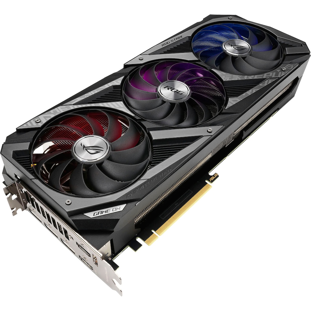 Asus Grafikkarte »ROG-STRIX-RTX3080-O12G-GAMING«, 12 GB, GDDR6X