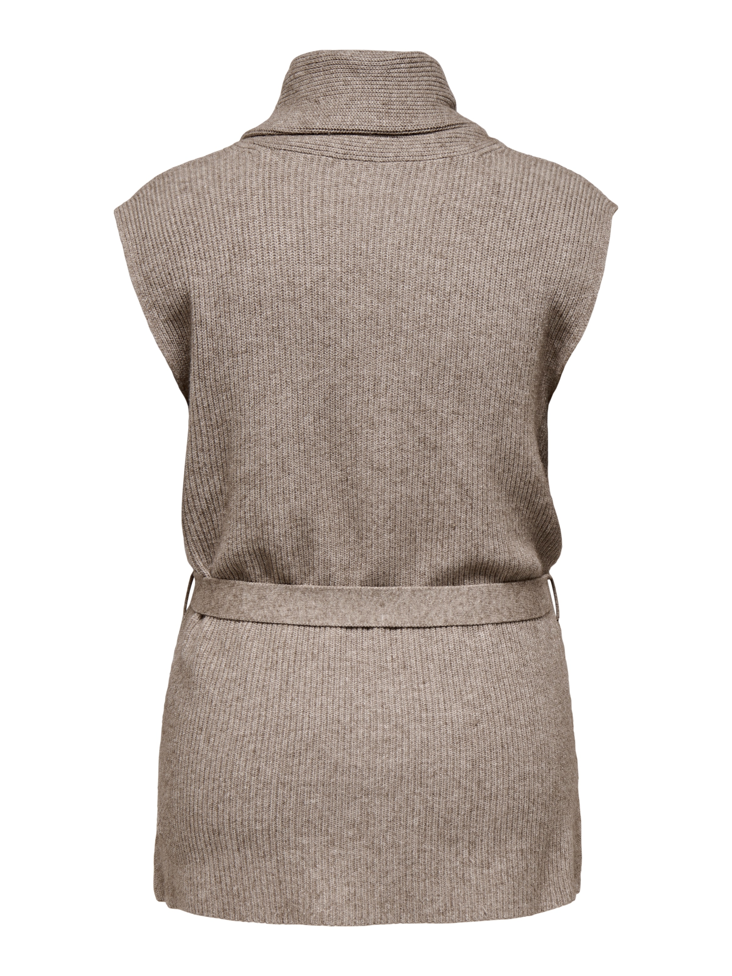 ONLY CARMAKOMA Strickweste »CARKATIA SL RIB WRAP VEST KNT«