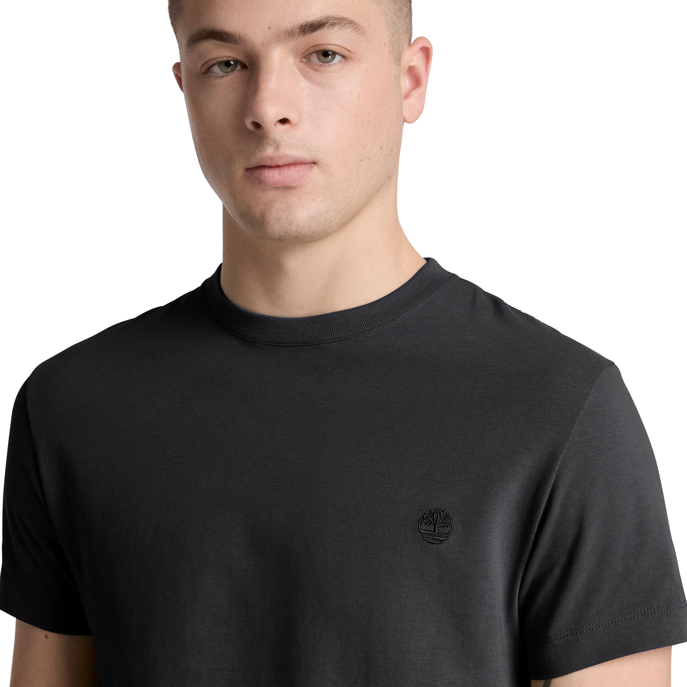 Timberland T-Shirt »DUNSTAN RIVER - SS Tee (Slim)« mit Rundhalsausschnitt, Kurzarm-Design, aus Baumwolle