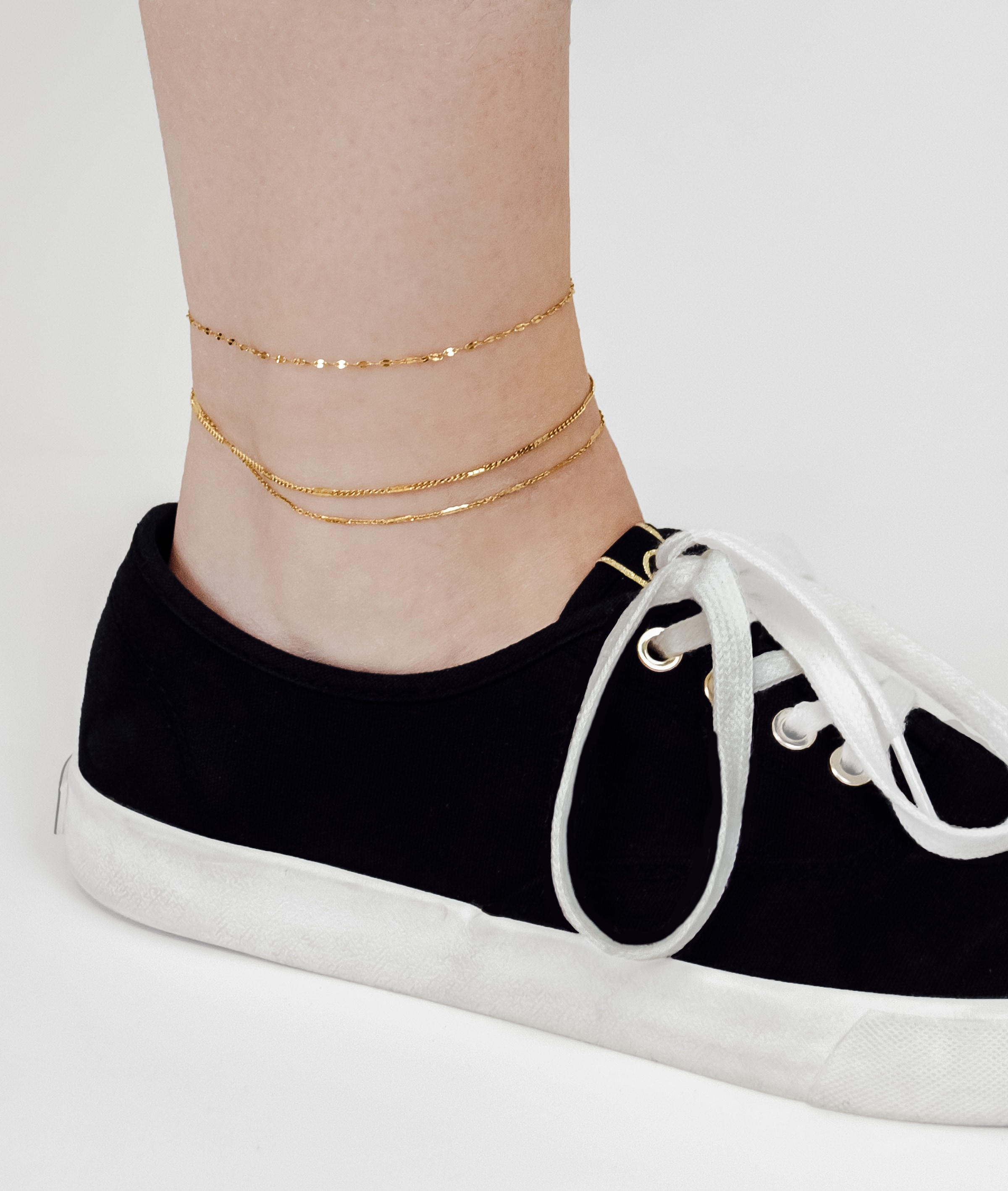 Liebeskind Berlin Fußkette »Schmuck Edelstahl Sparkling With Layer«