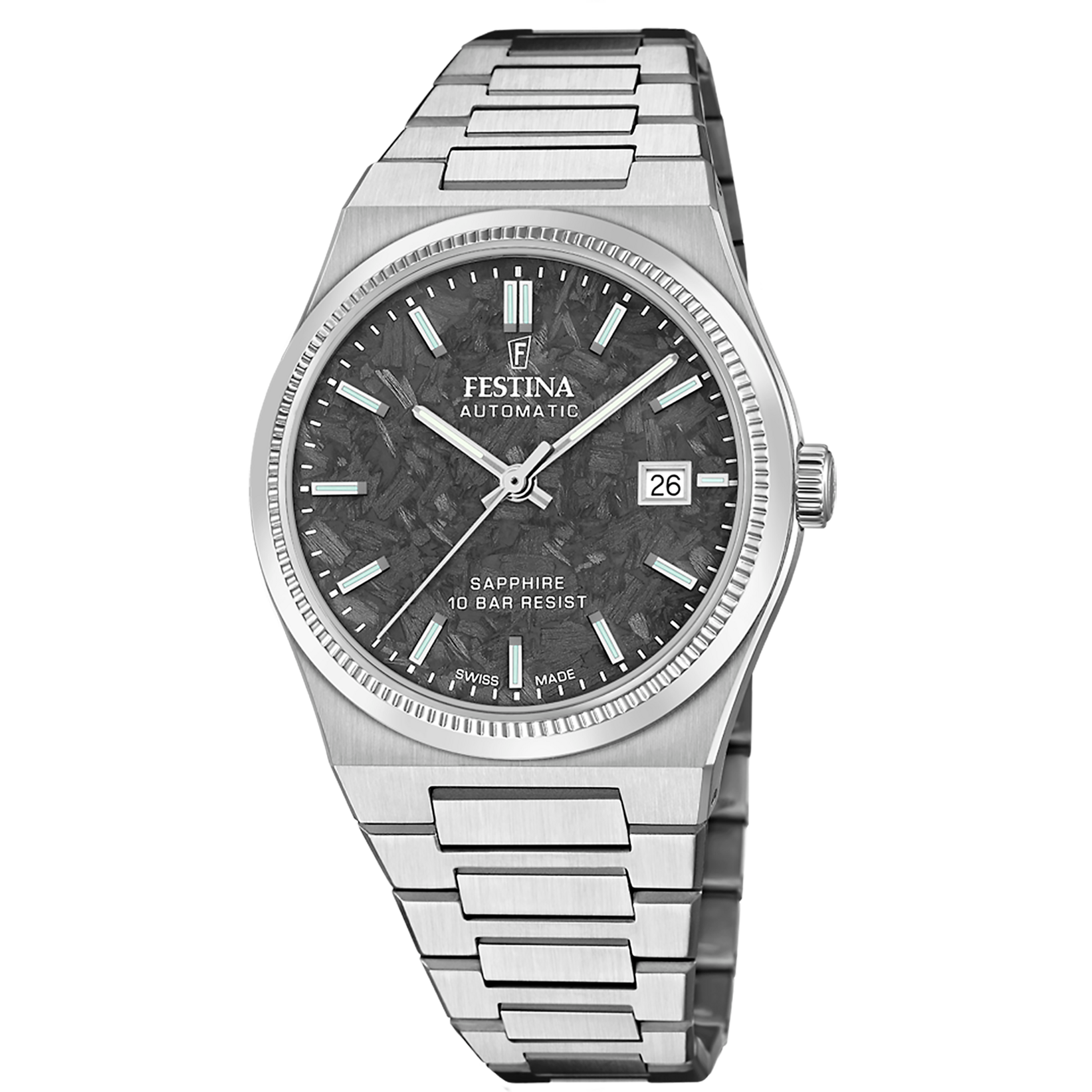 Festina Automatikuhr »Automatic« Armbanduhr, Damenuhr, Herrenuhr, Swiss Made, Mechanische Uhr