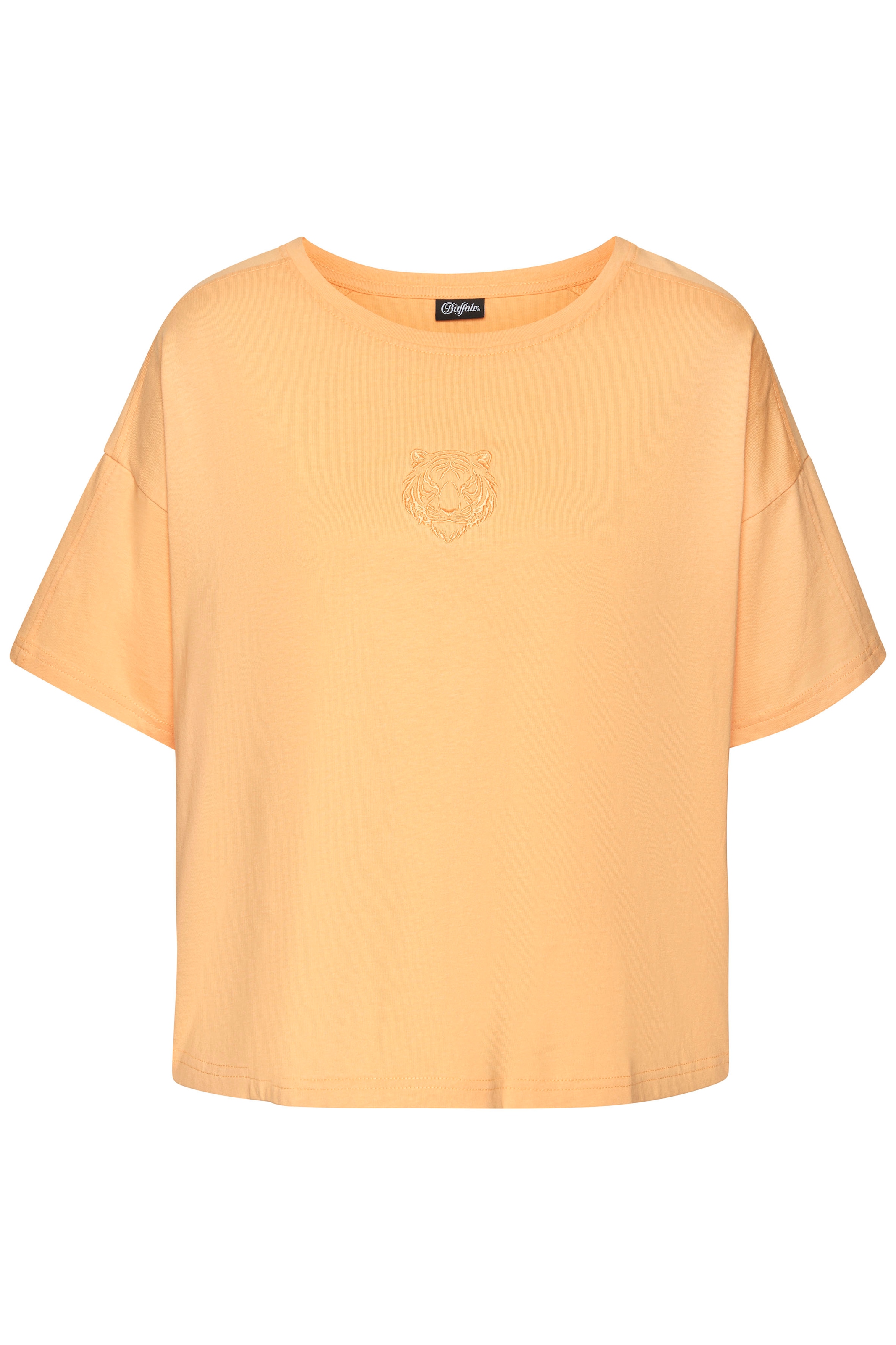Buffalo T-Shirt, mit toller Stickerei