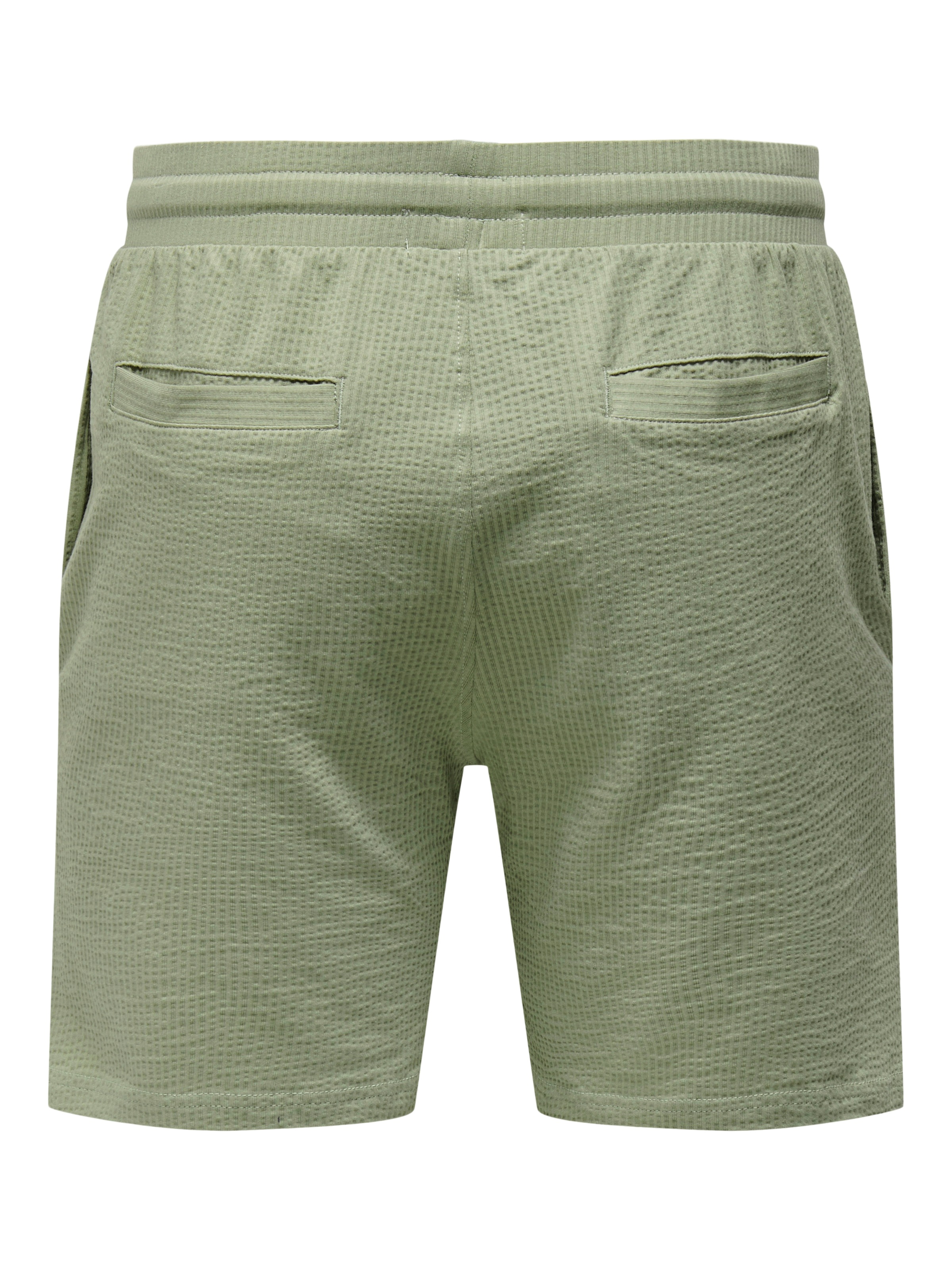 ONLY & SONS Shorts »ONSKIAN LIFE REG SEERSUCKER SHORTS NOOS«
