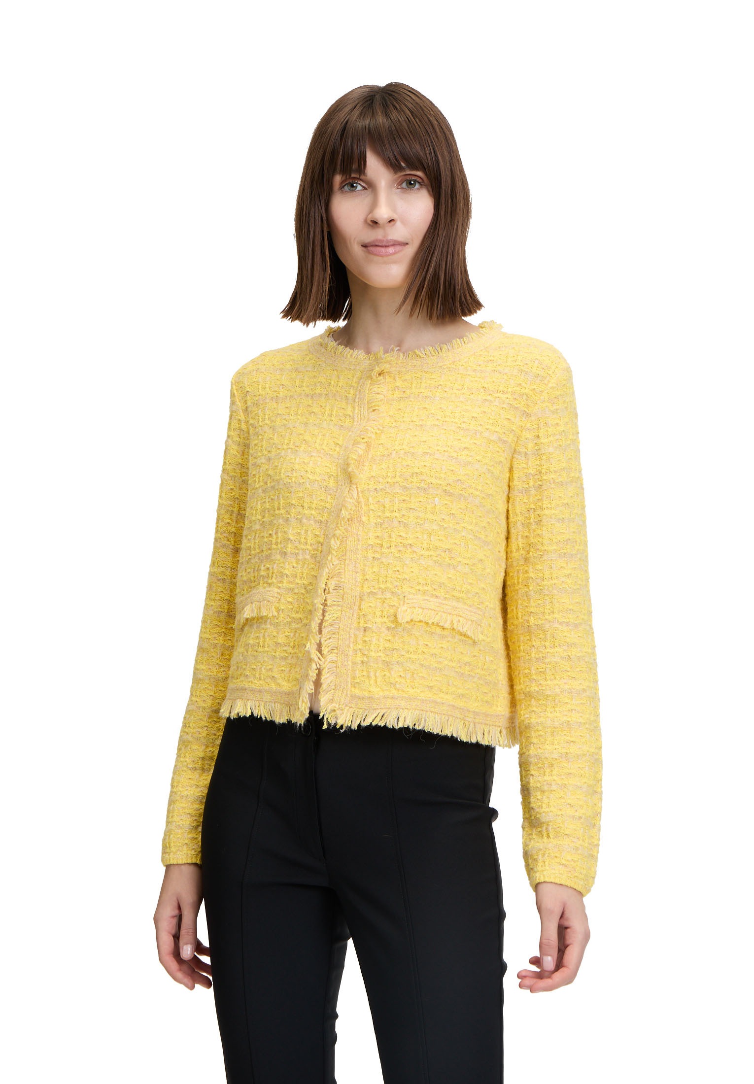 Betty Barclay Cardigan »Strick-Cardigan mit Fransen«