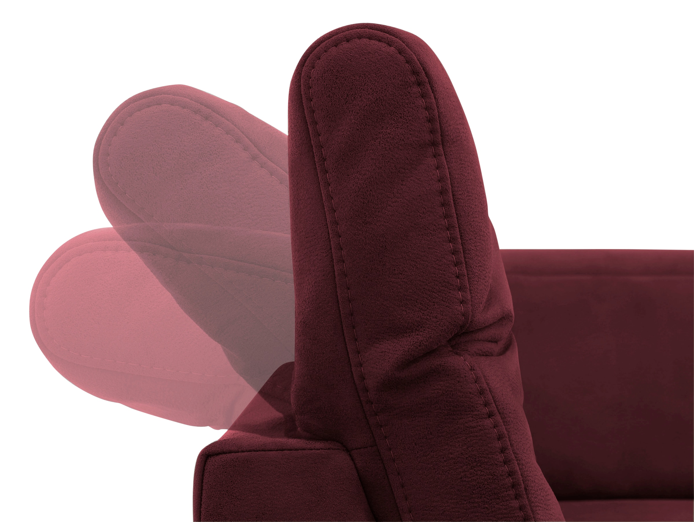 Home affaire Ecksofa »Dalia L-Form«, mit Federkernpolsterung, wahlweise mit Bettfunktion, Bettkasten