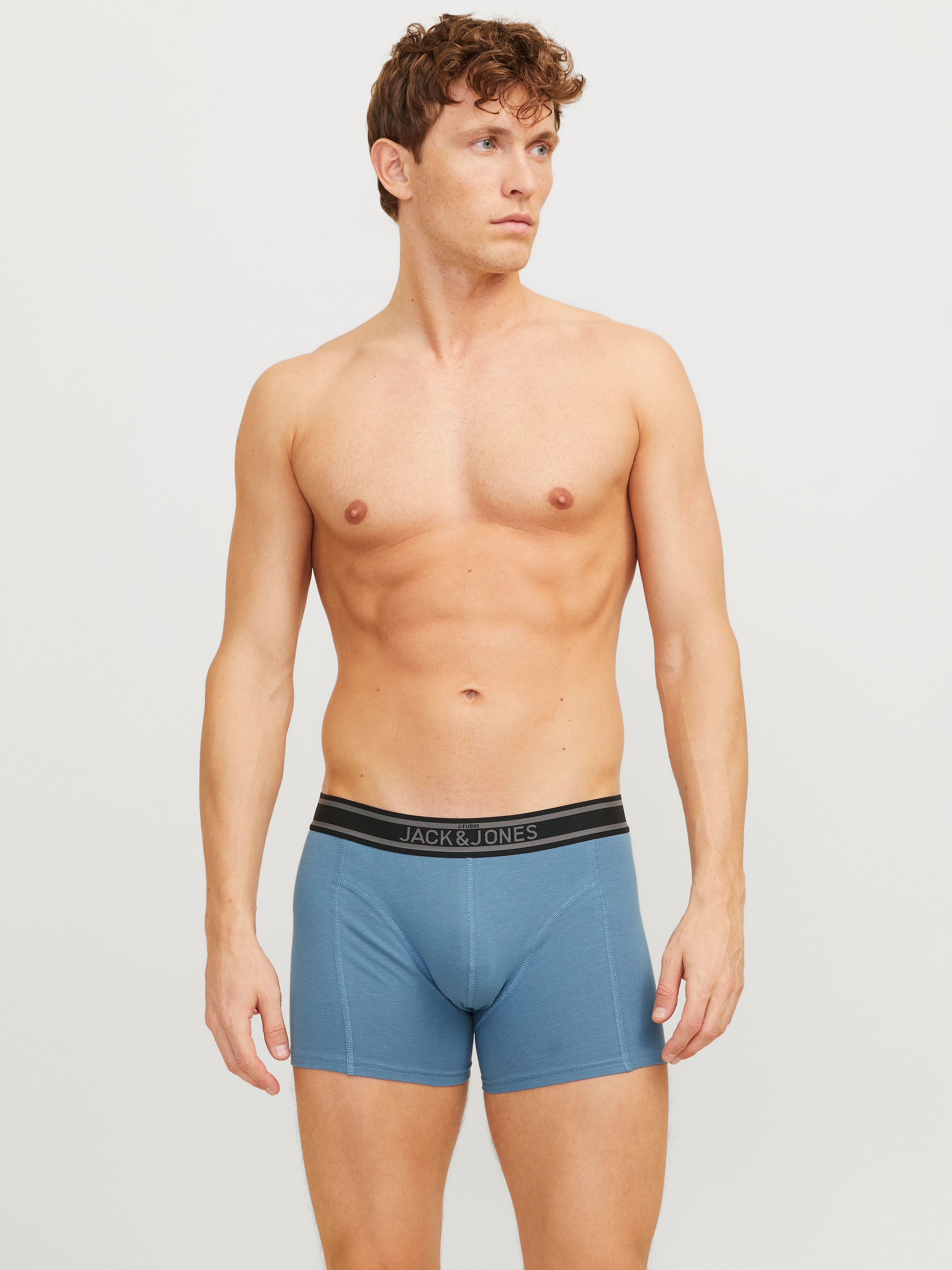 Jack & Jones Trunk »JACRICHARD TRUNKS 3 PACK SN«, (3 St.), mit Logo Schriftzug3