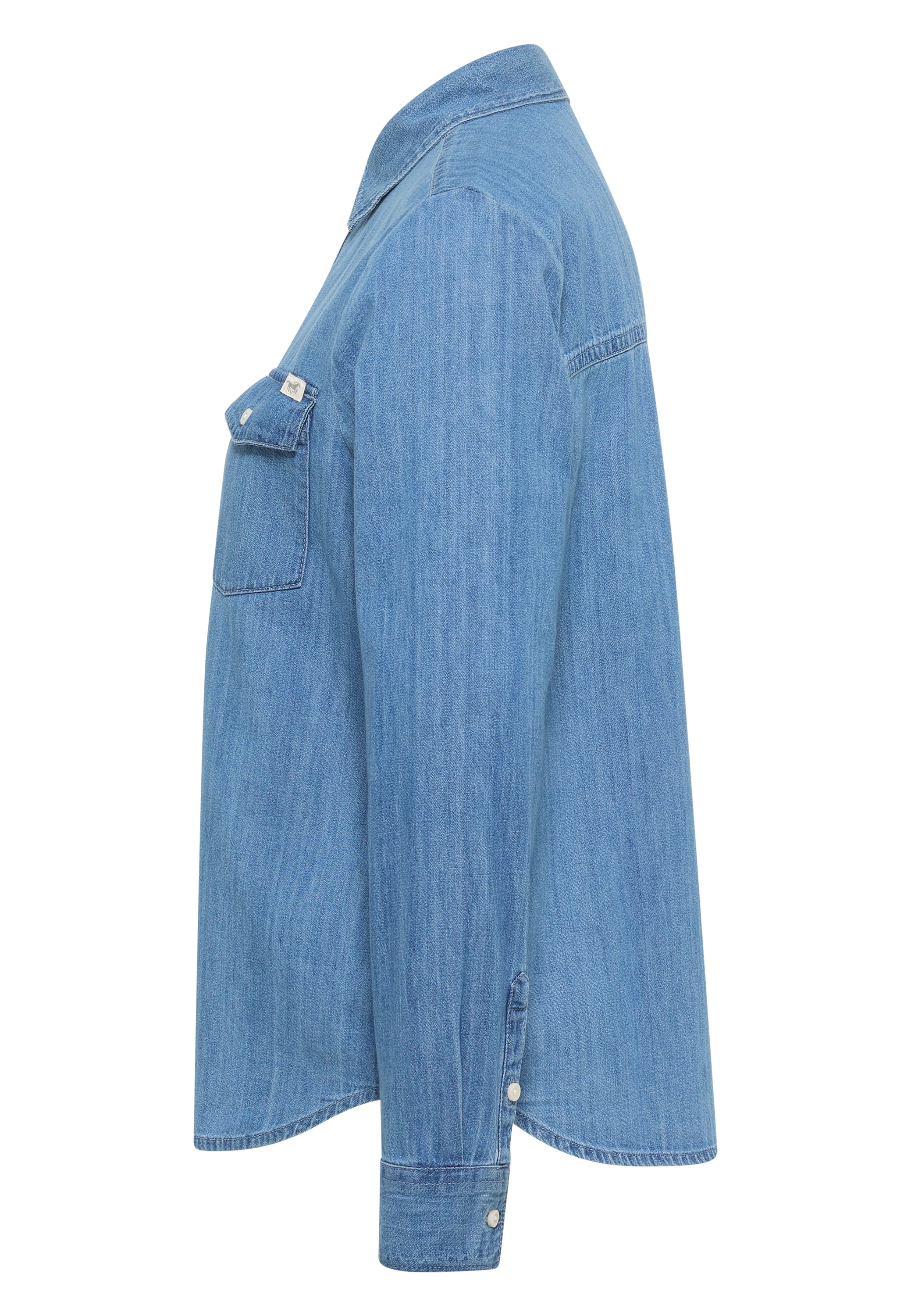 MUSTANG Hemdbluse »Damen Style Sedana Basic Shirt«