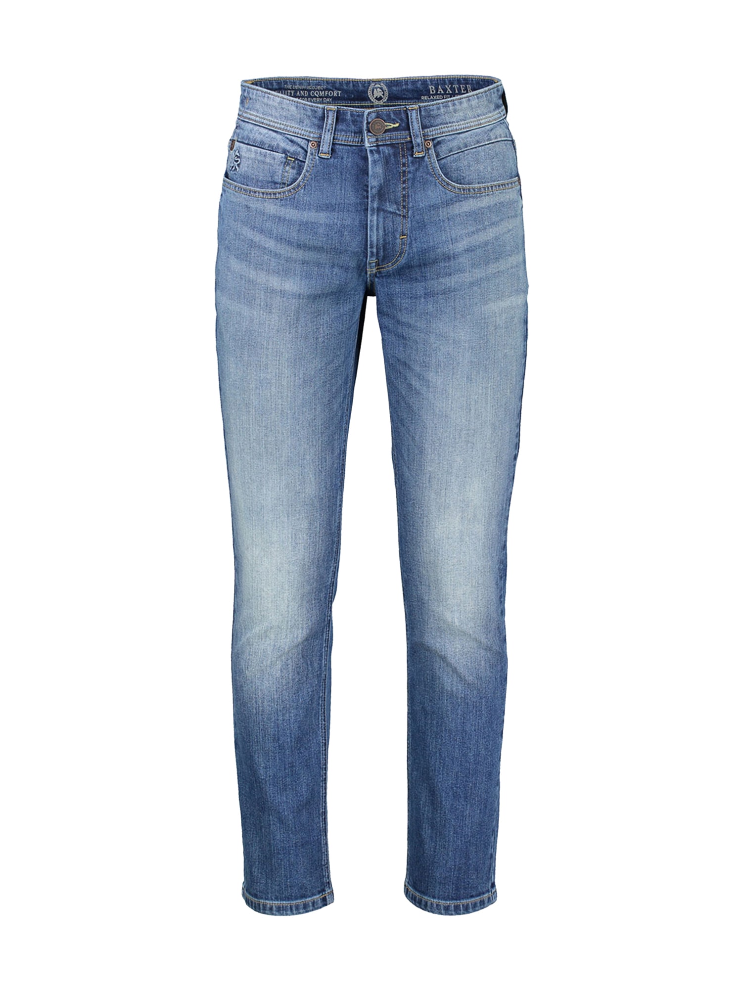 LERROS 5-Pocket-Jeans »Herren Jeans BAXTER in Übergrössen, Straight Leg«
