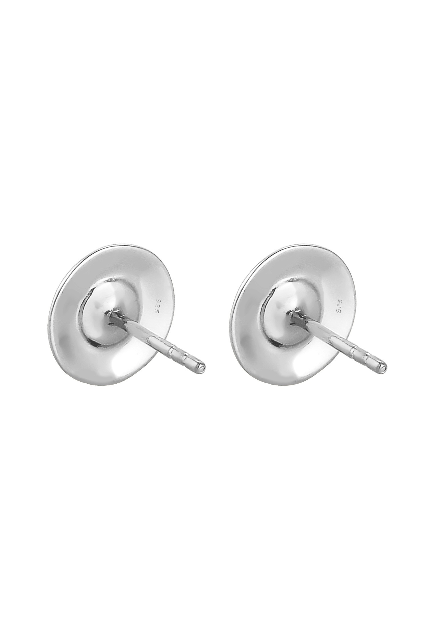 Elli Paar Ohrstecker »Ohrringe Ohrstecker Plättchen 925 Sterling Silber«