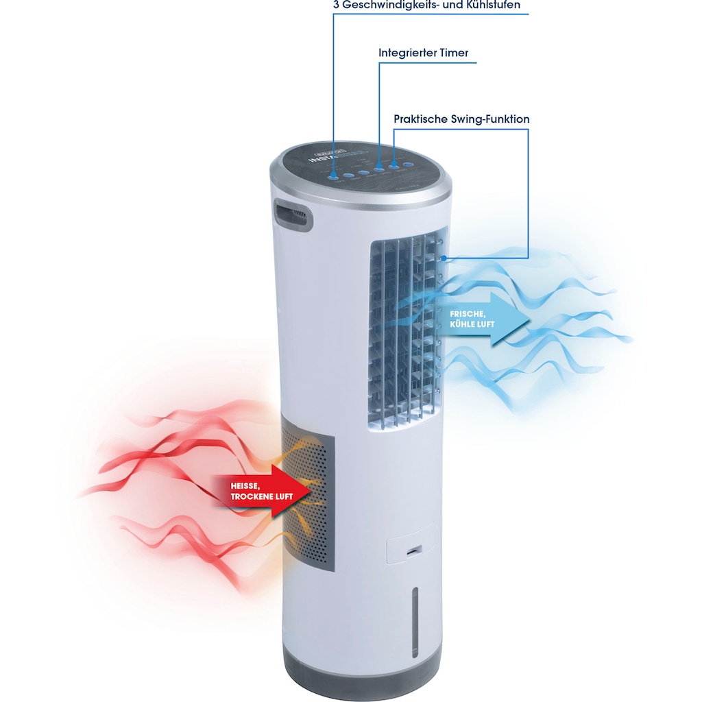 MediaShop Ventilatorkombigerät »InstaChill«