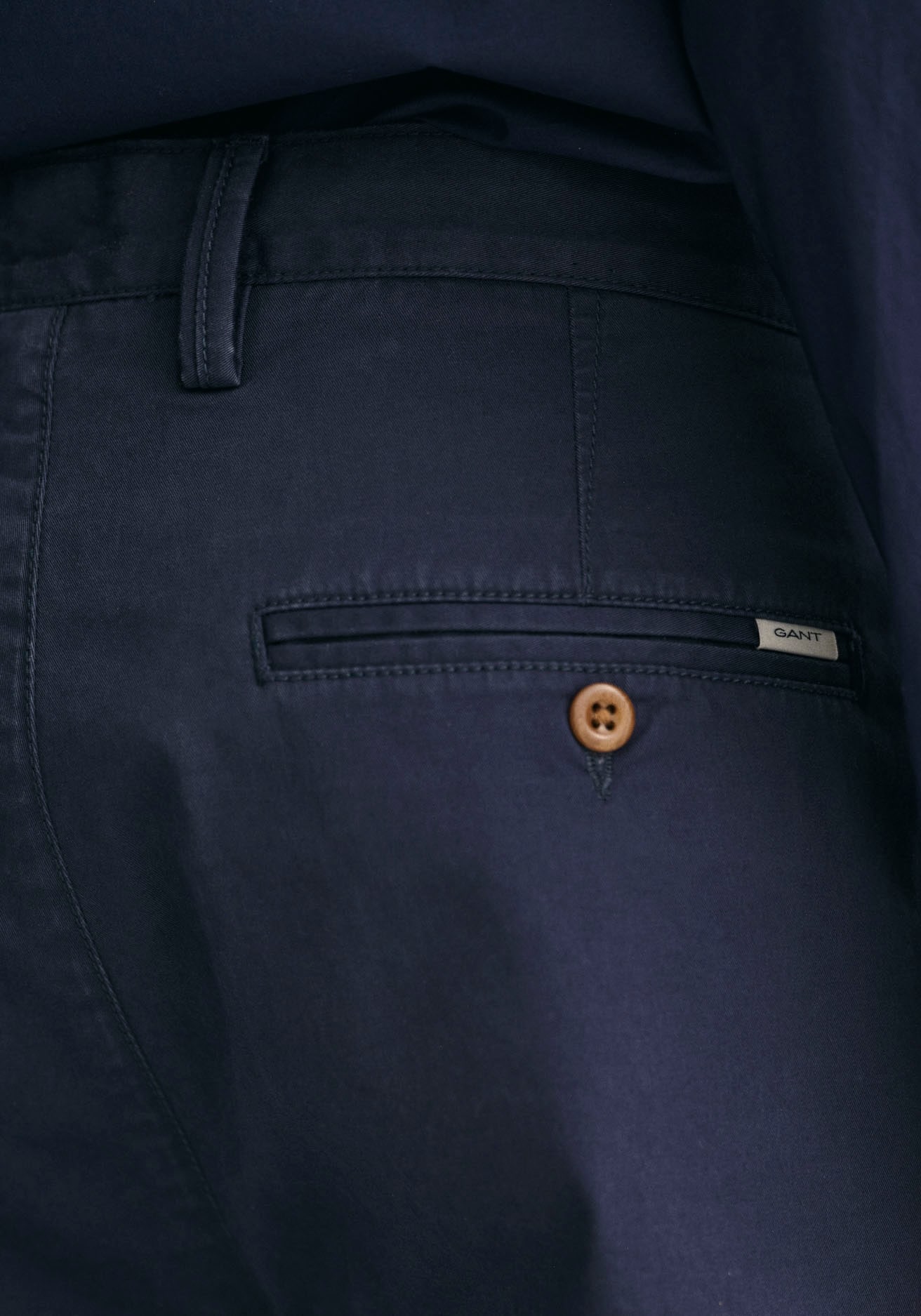 Gant Chinohose »REGULAR TWILL CHINOS«, mit gefütterten Seitentaschen