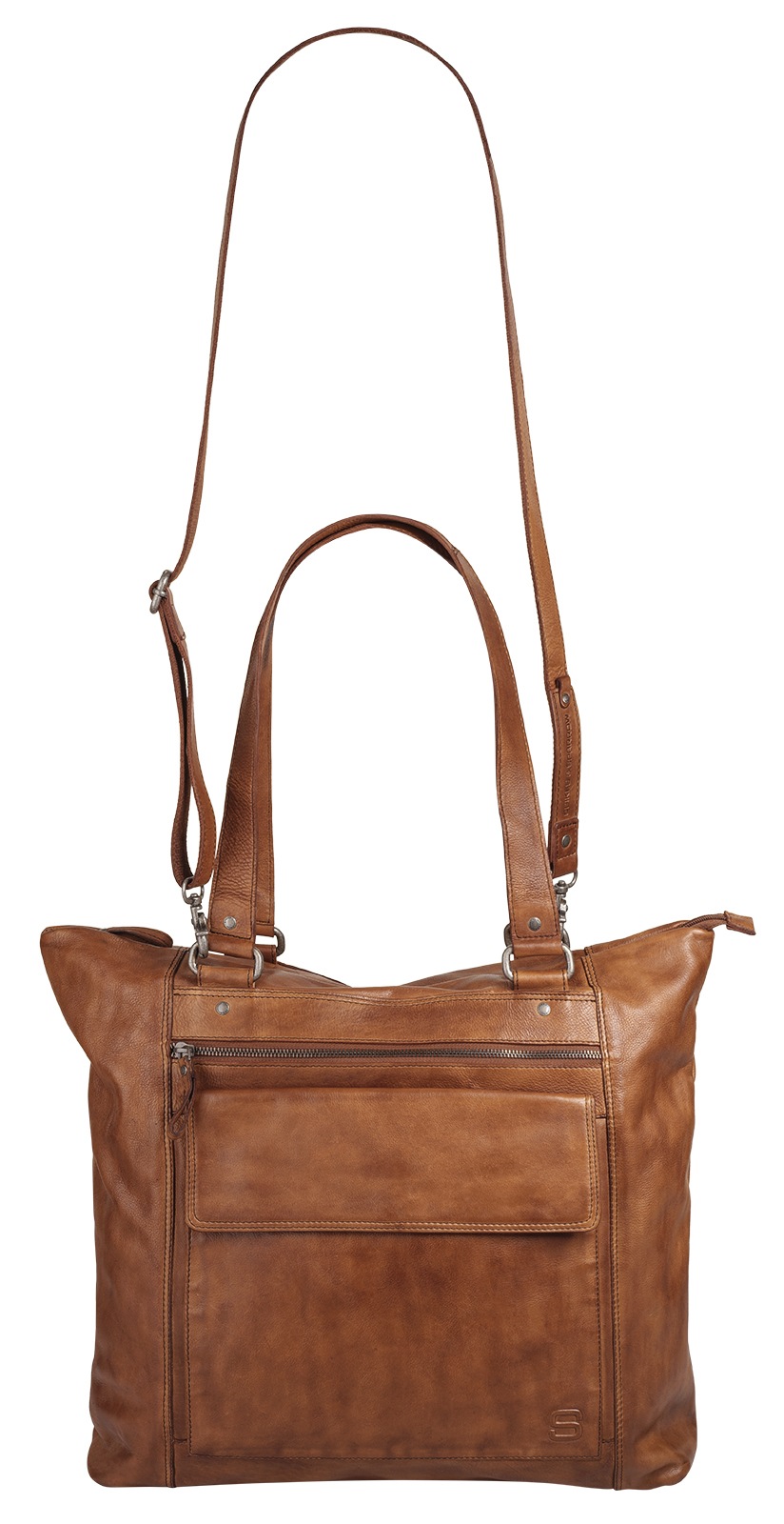 Spikes & Sparrow Shopper, echt Leder