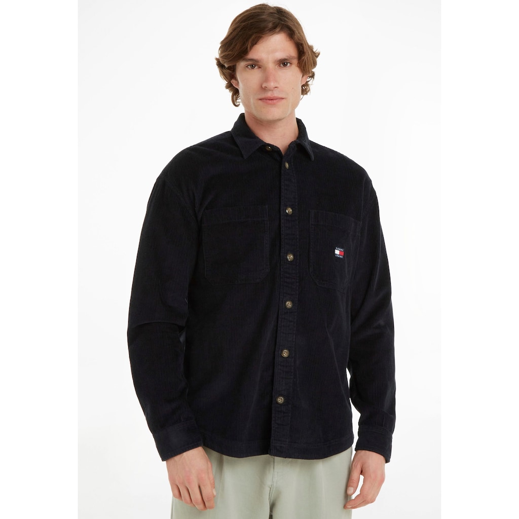 Tommy Jeans Langarmhemd »TJM CASUAL CORDUROY OVERSHIRT«