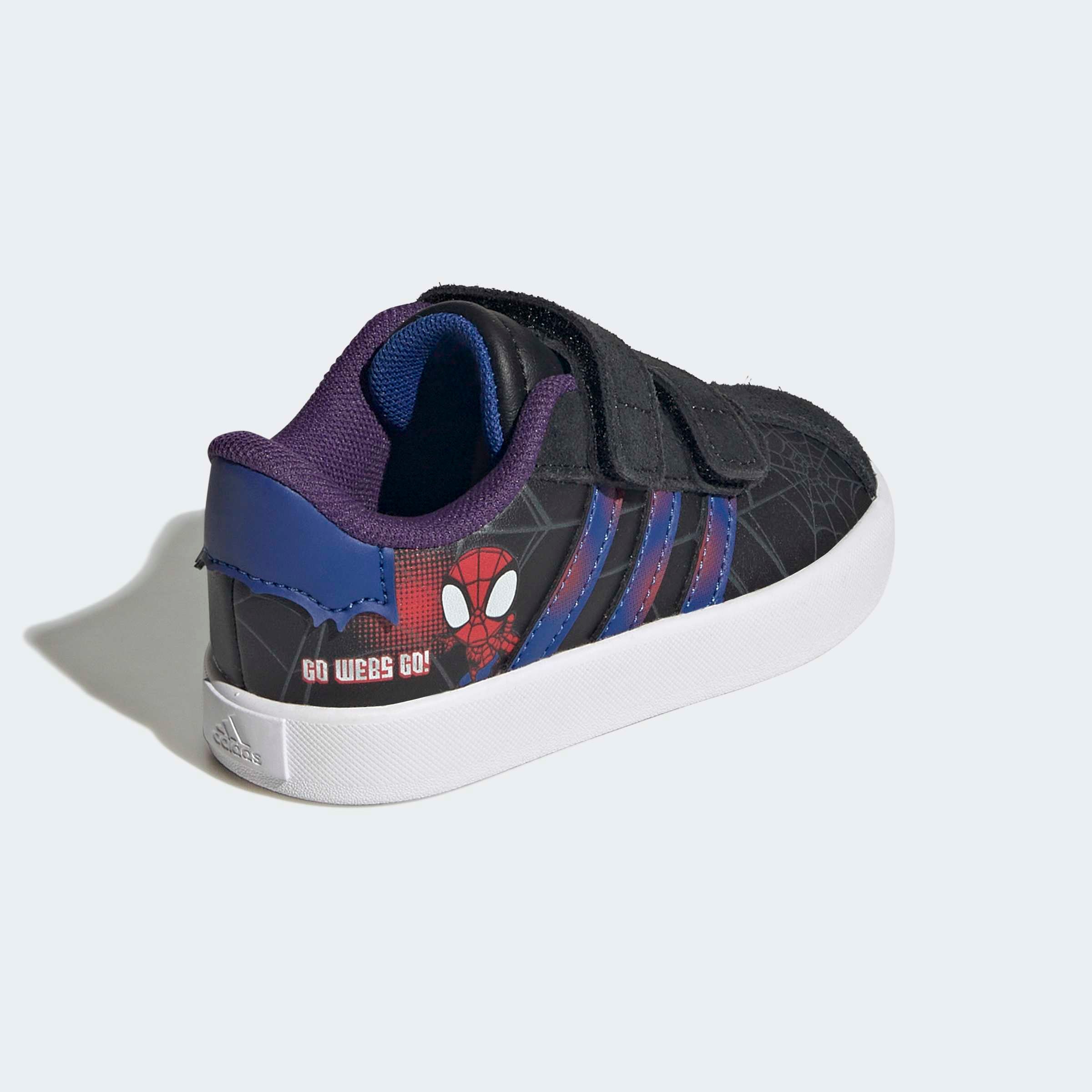 adidas Sportswear Sneaker »VL COURT SPIDER-MAN CF I«  Design auf den Spuren des adidas Samba, für Kinder