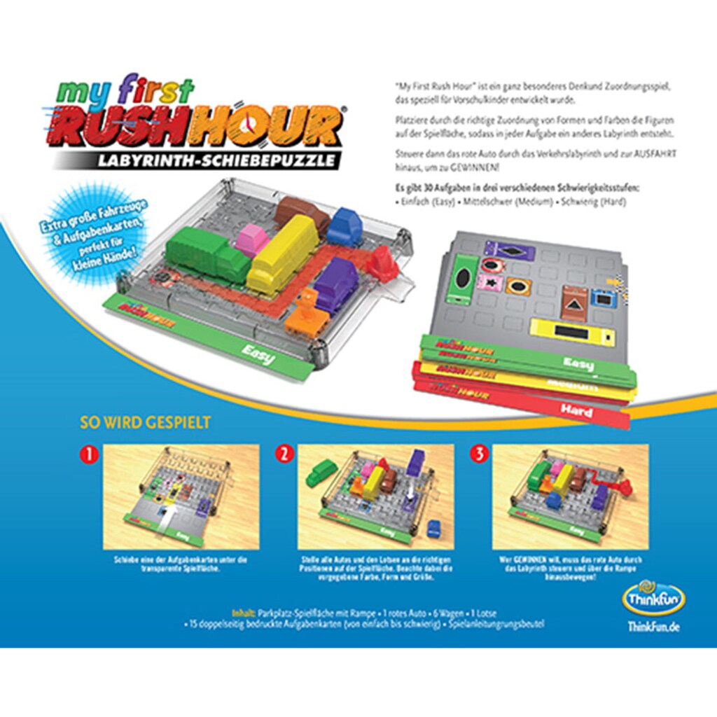 Thinkfun® Spiel »My first Rush Hour«