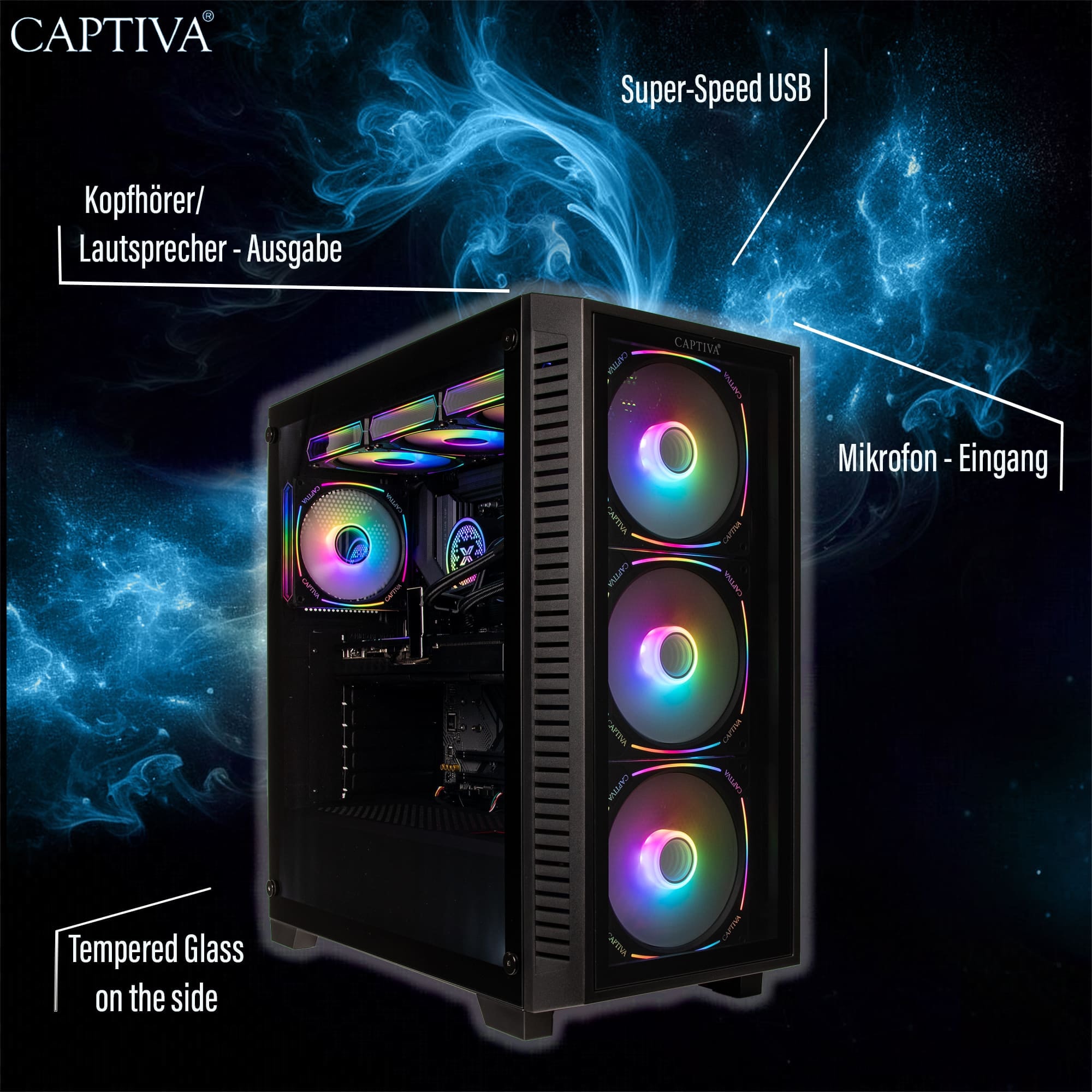 CAPTIVA Gaming-PC »Advanced Gaming I77-675«