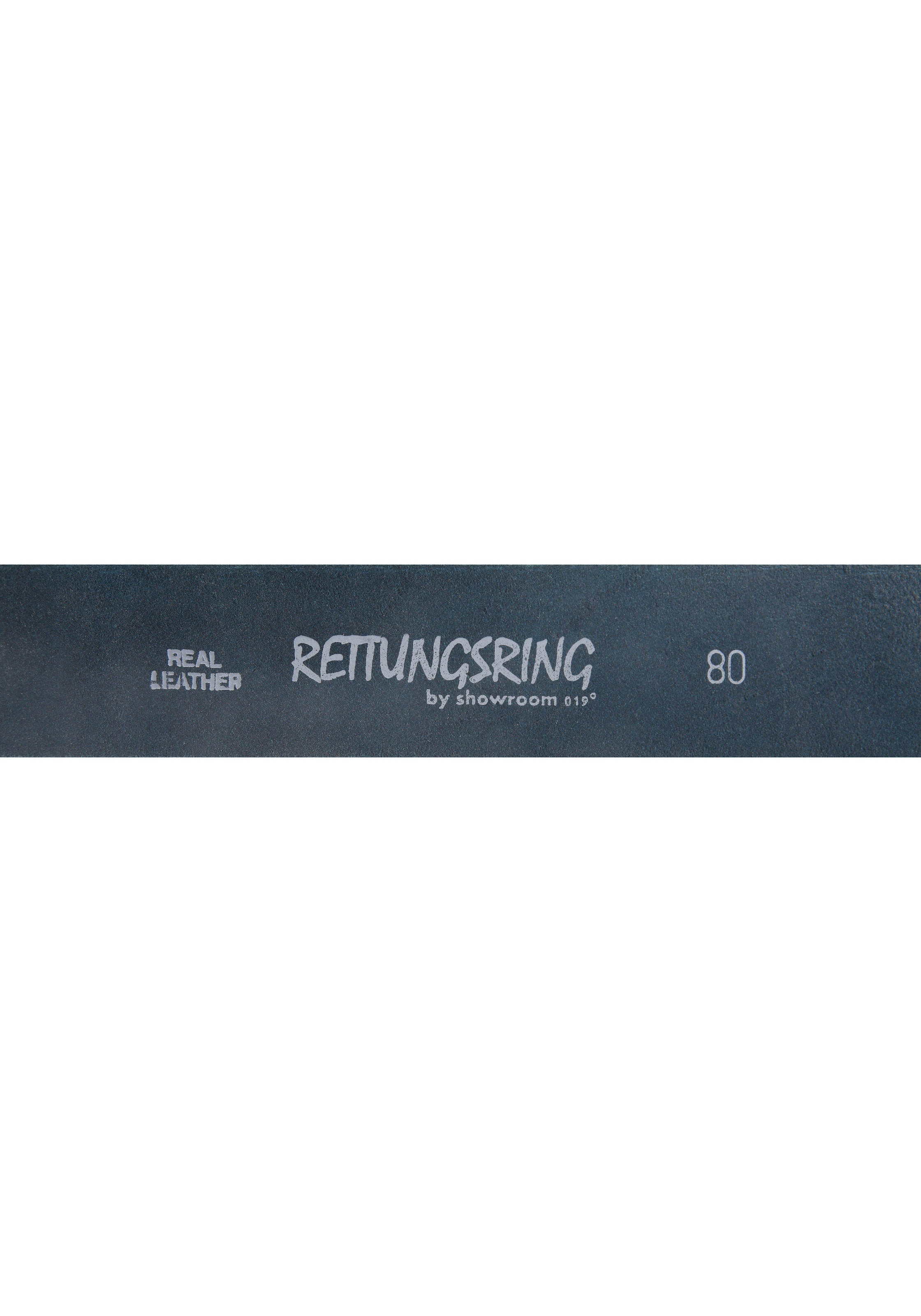 RETTUNGSRING by showroom 019° Ledergürtel, mit austauschbarer Schließe »Mandala Silber«