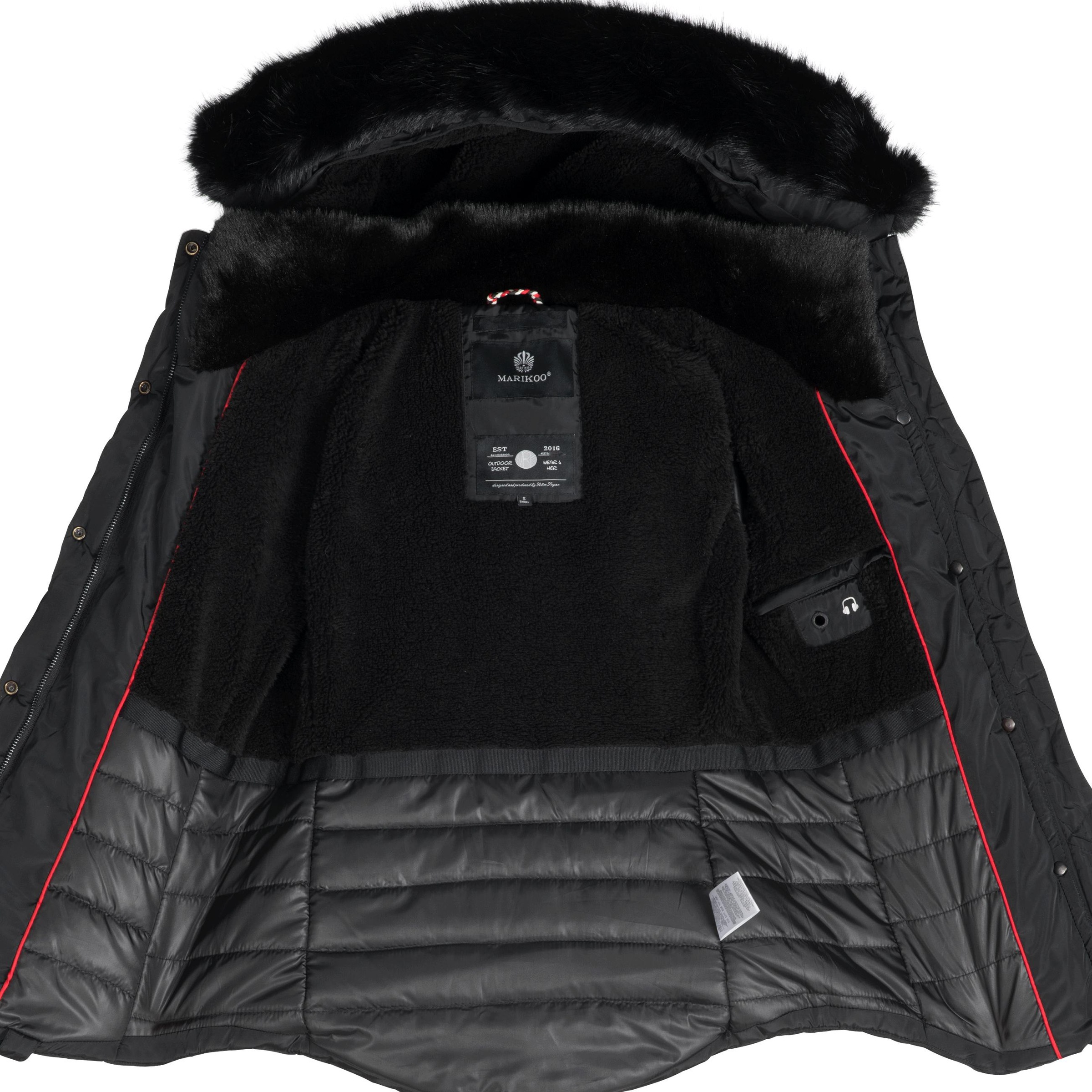 Marikoo Steppjacke »Steppjacke Lotusblüte«