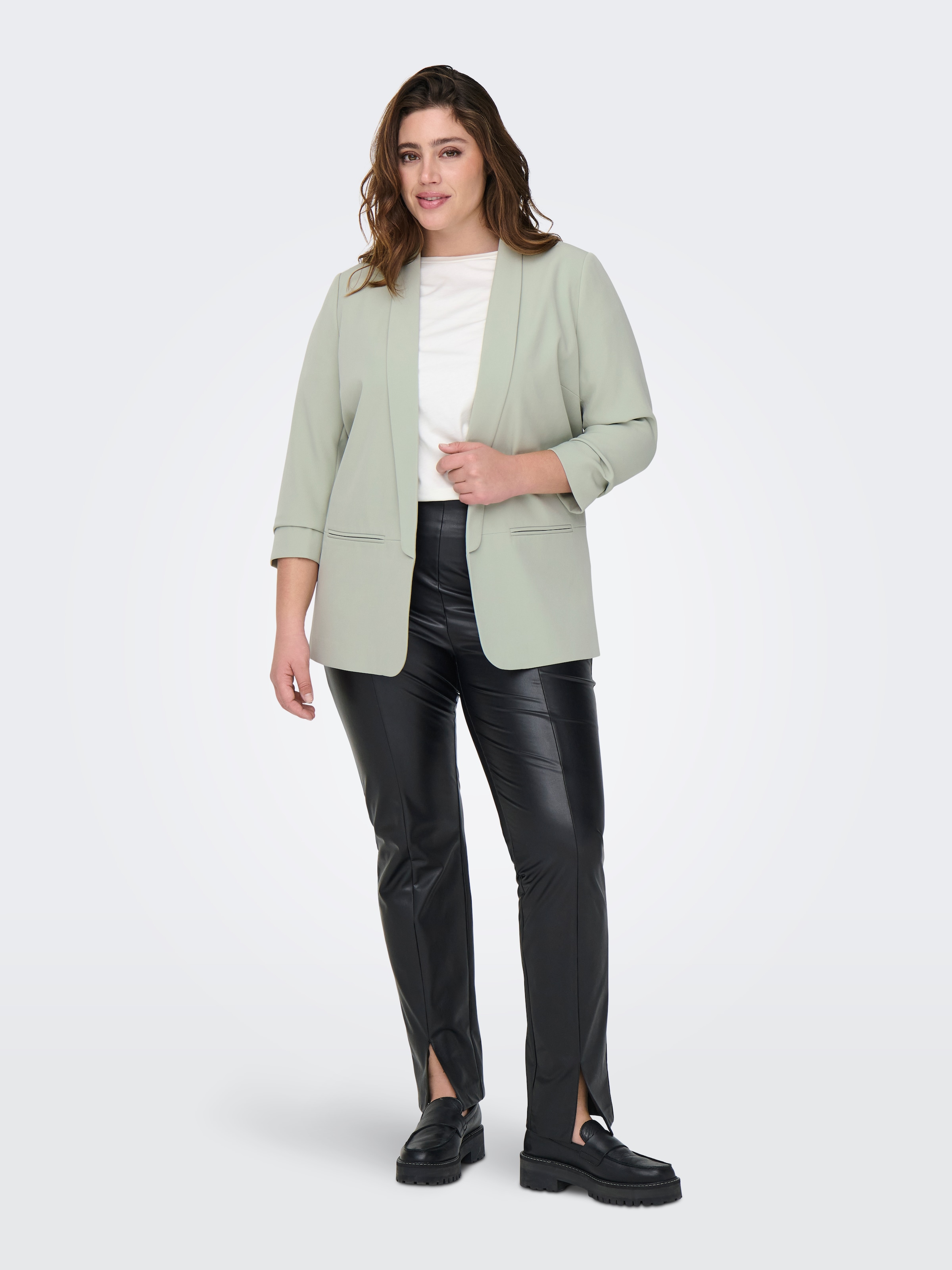 ONLY CARMAKOMA Kurzblazer »CARELLY 3/4 LIFE BLAZER WVN«