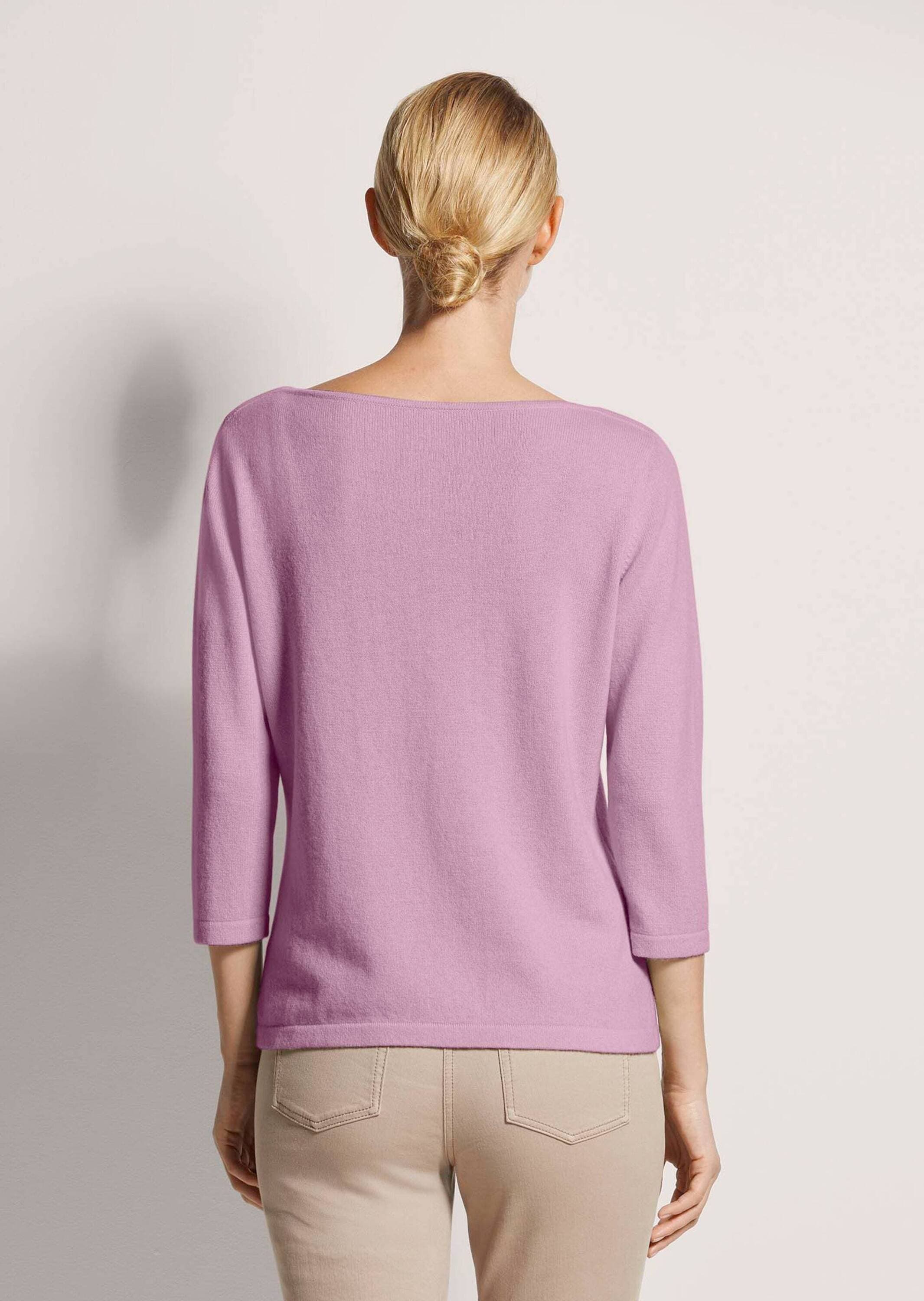 MADELEINE Longpullover »Pullover Kaschmirpullover mit U-Boot-Ausschnitt«