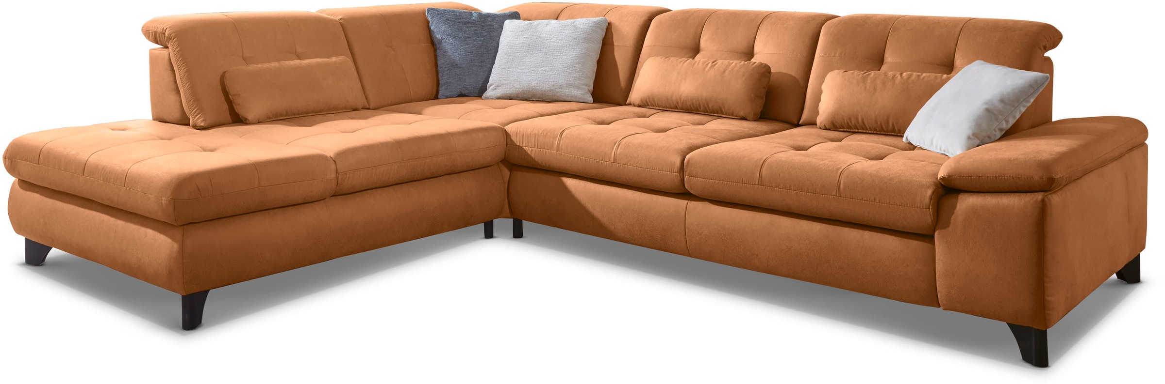 Die PlanBar Ecksofa »MP-IN18012 L-Form mit Kaltschaum-Polsterung«, wahlweise mit Funktion