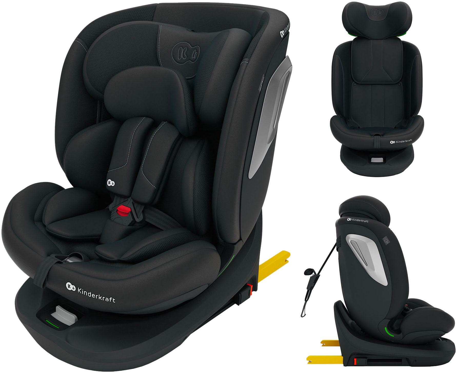 Kinderkraft Autokindersitz "I-GROW 2 PLUS" 360 – drehbarer Kindersitz