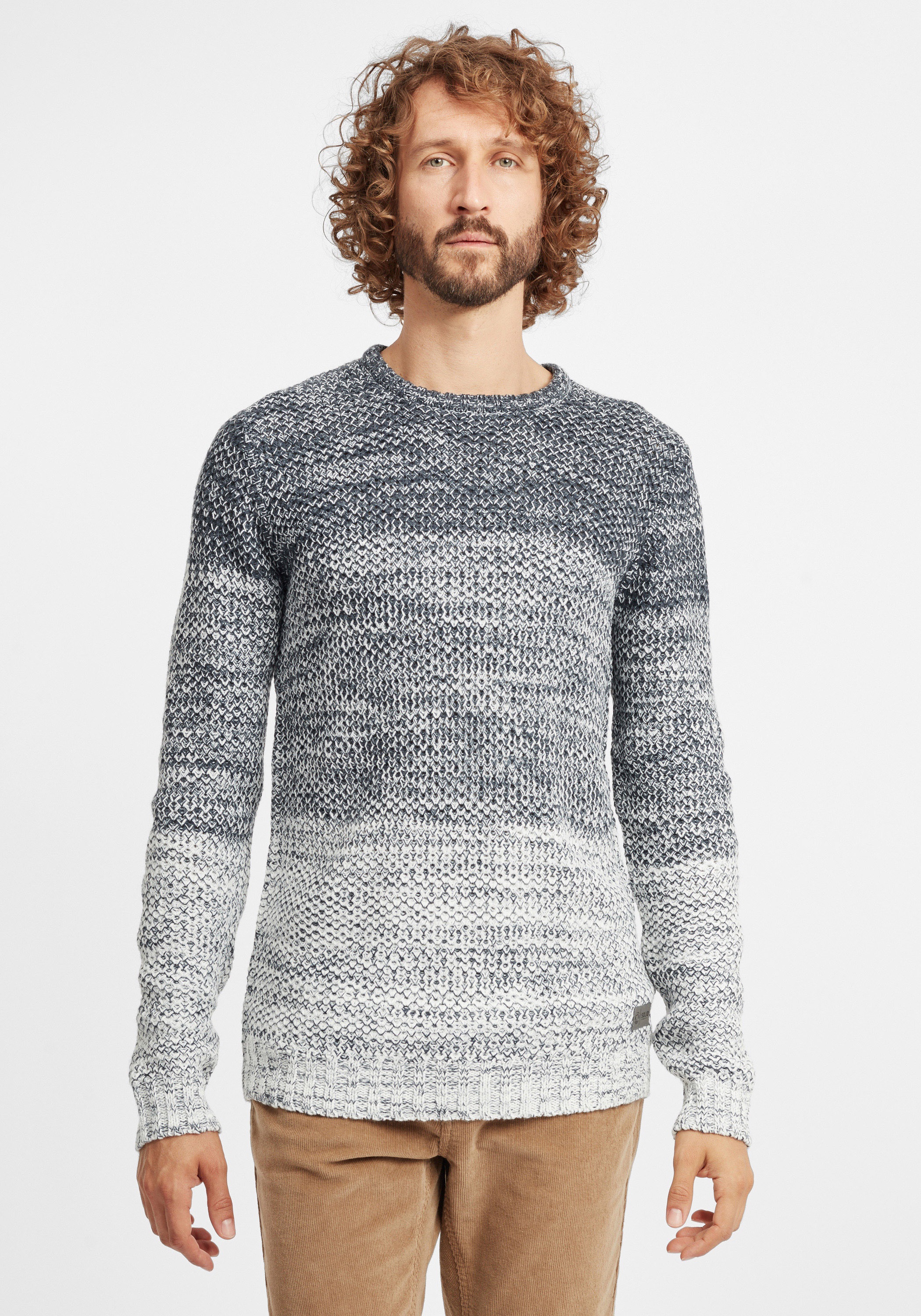 !Solid Strickfleece-Pullover »Strickpullover SDAyton«