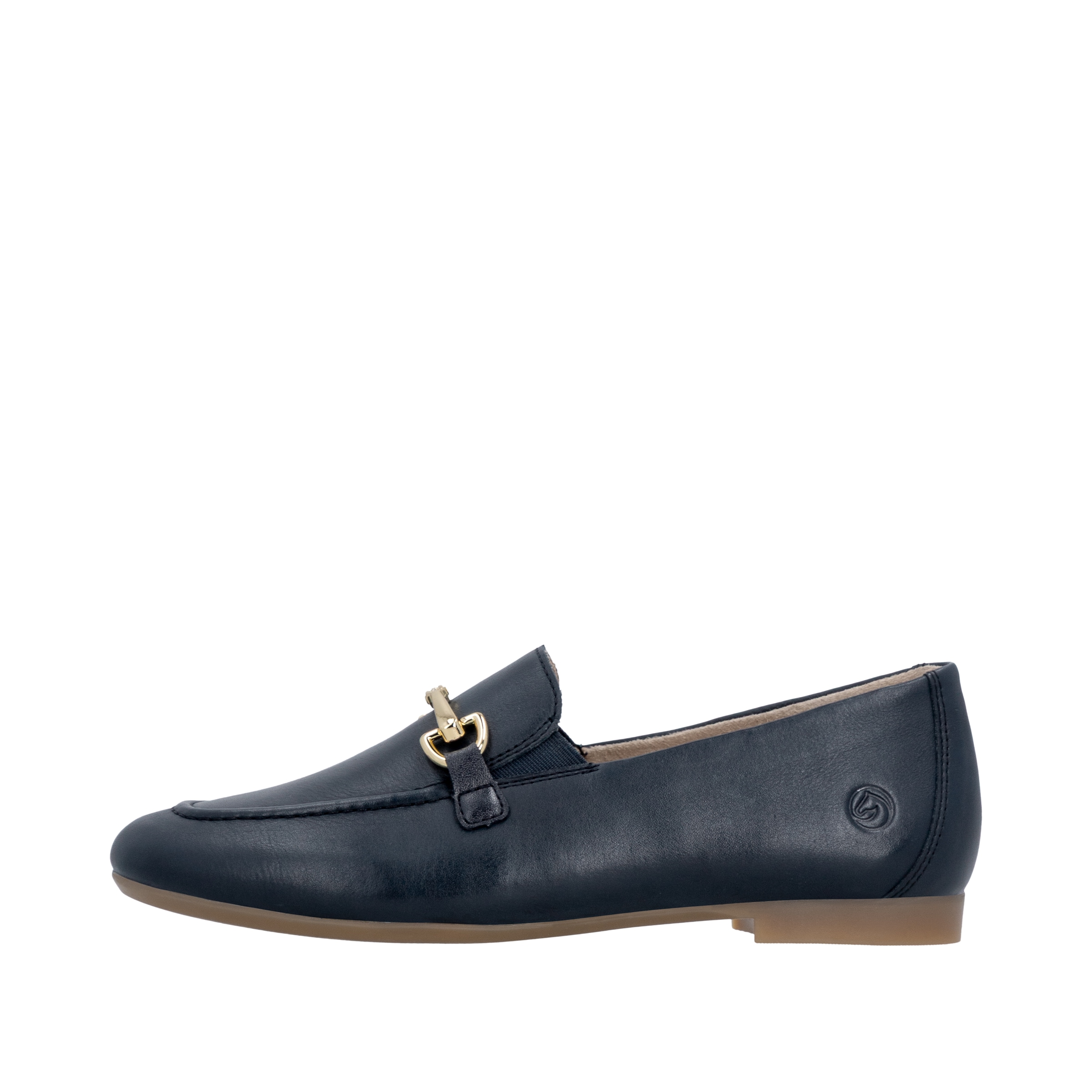 Remonte Loafer  Slipper, Schlupfschuh, Spangenschuh mit kleinen Stretcheinsätzen