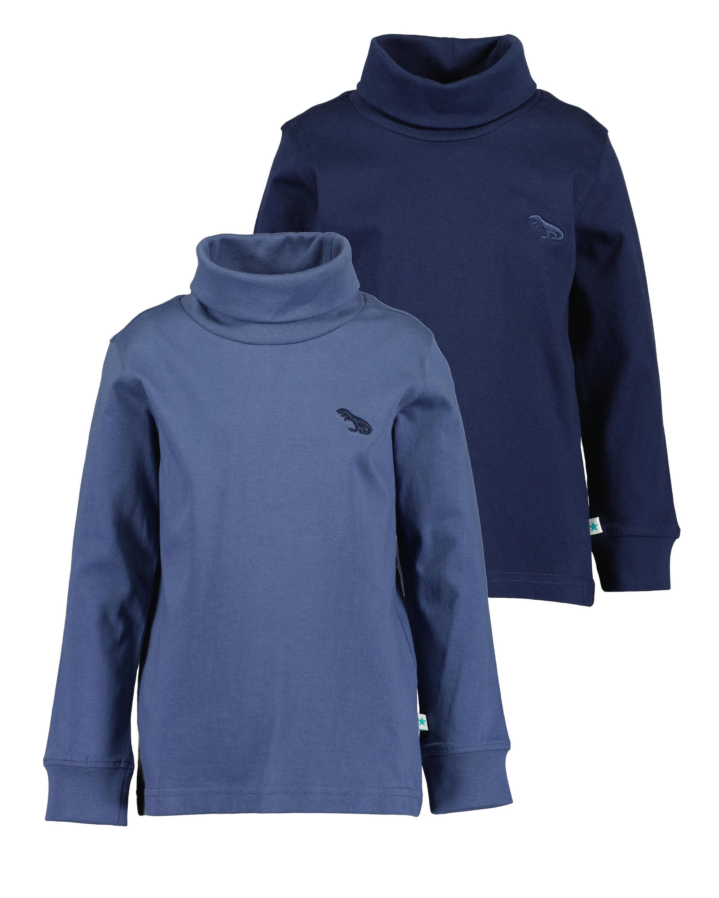 Langarmshirt »Blue Seven Jungen Rollkragenpullover MULTIPACK - 2er Pack«