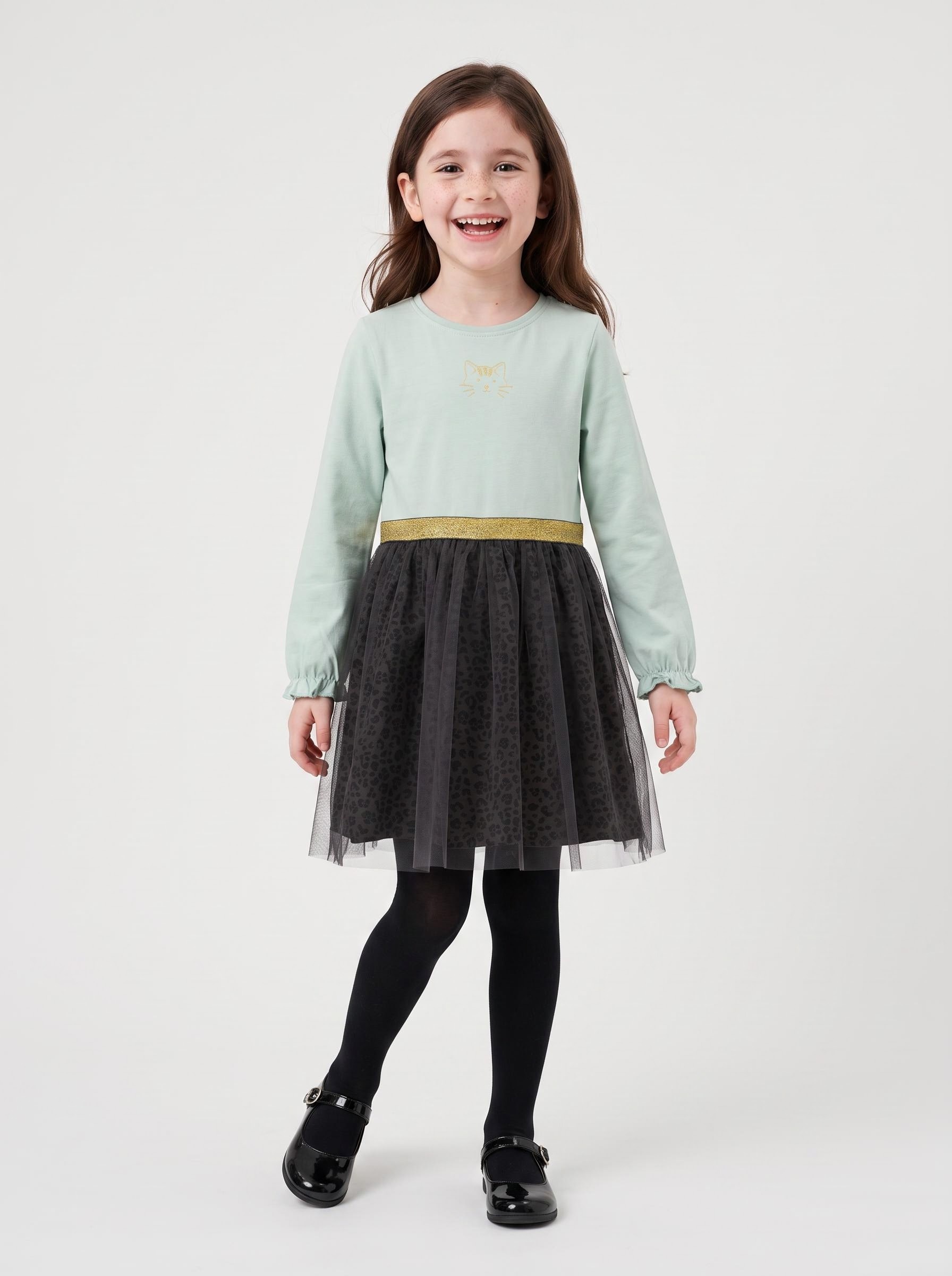 Blue Seven Jerseykleid »Girls Kleid mit Tüll«