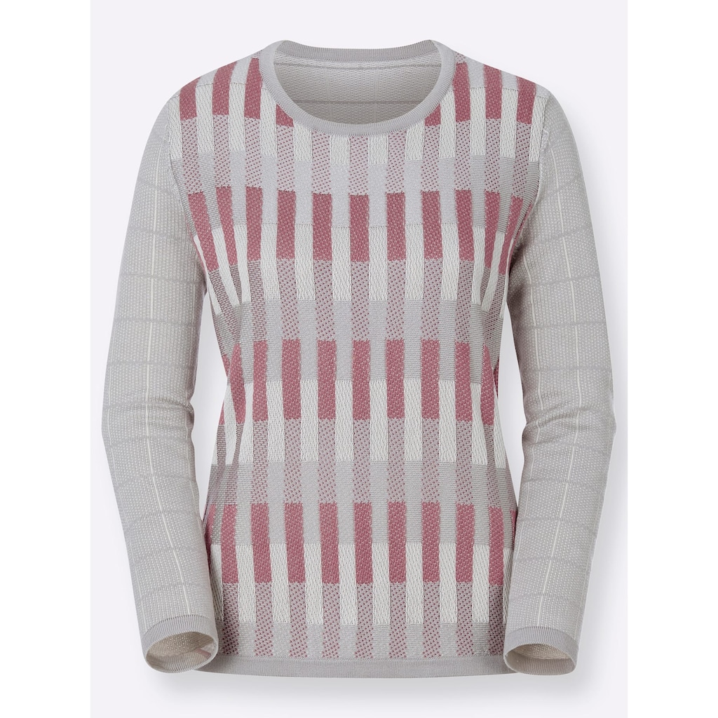 Casual Looks Rundhalspullover »Pullover«