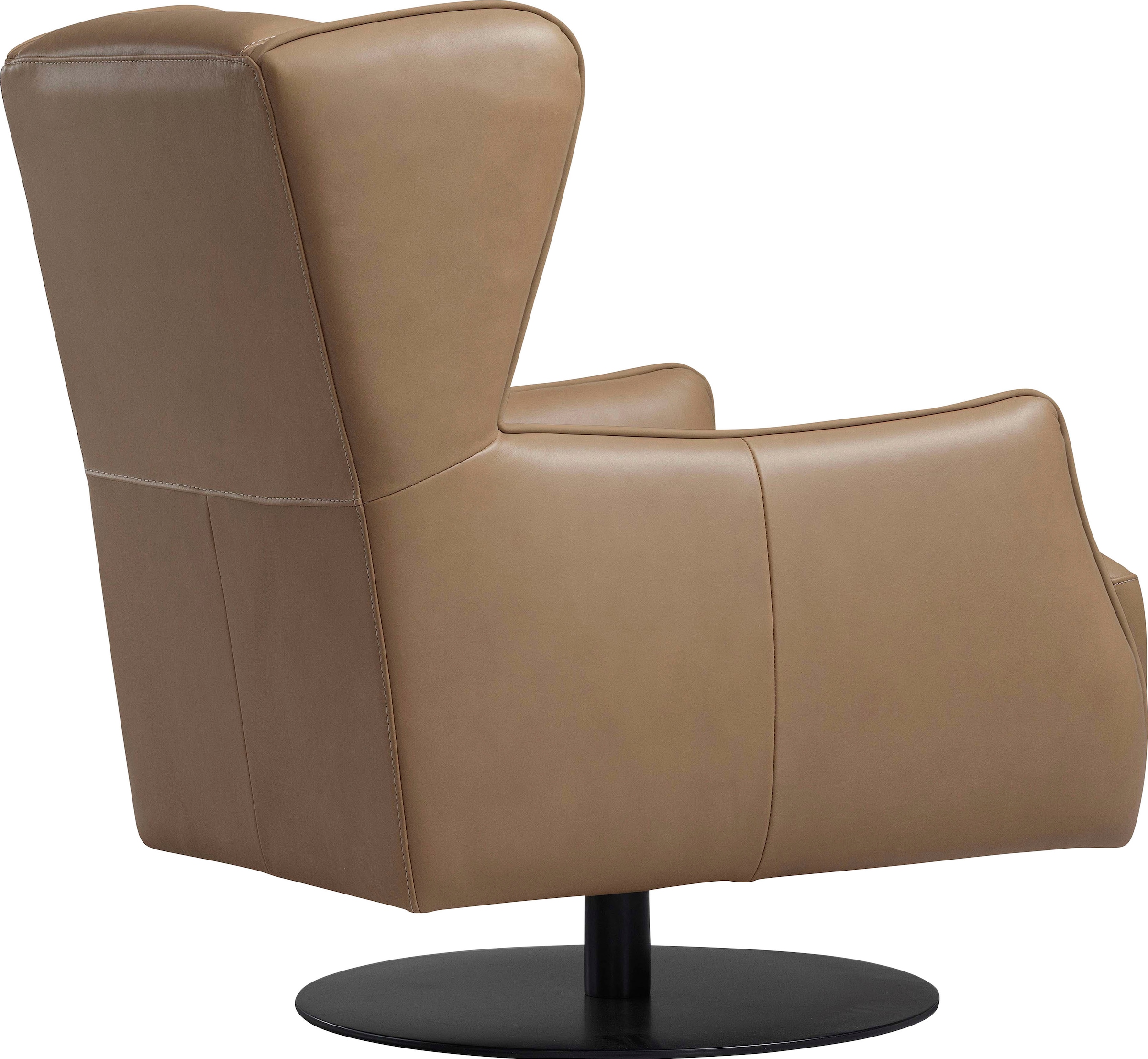 Egoitaliano Sessel »Randy Hochlehnsessel, Designsessel, Clubsessel, Ohrensessel«, Drehsessel, Relaxsessel, kompakte Stellmaße, bequem