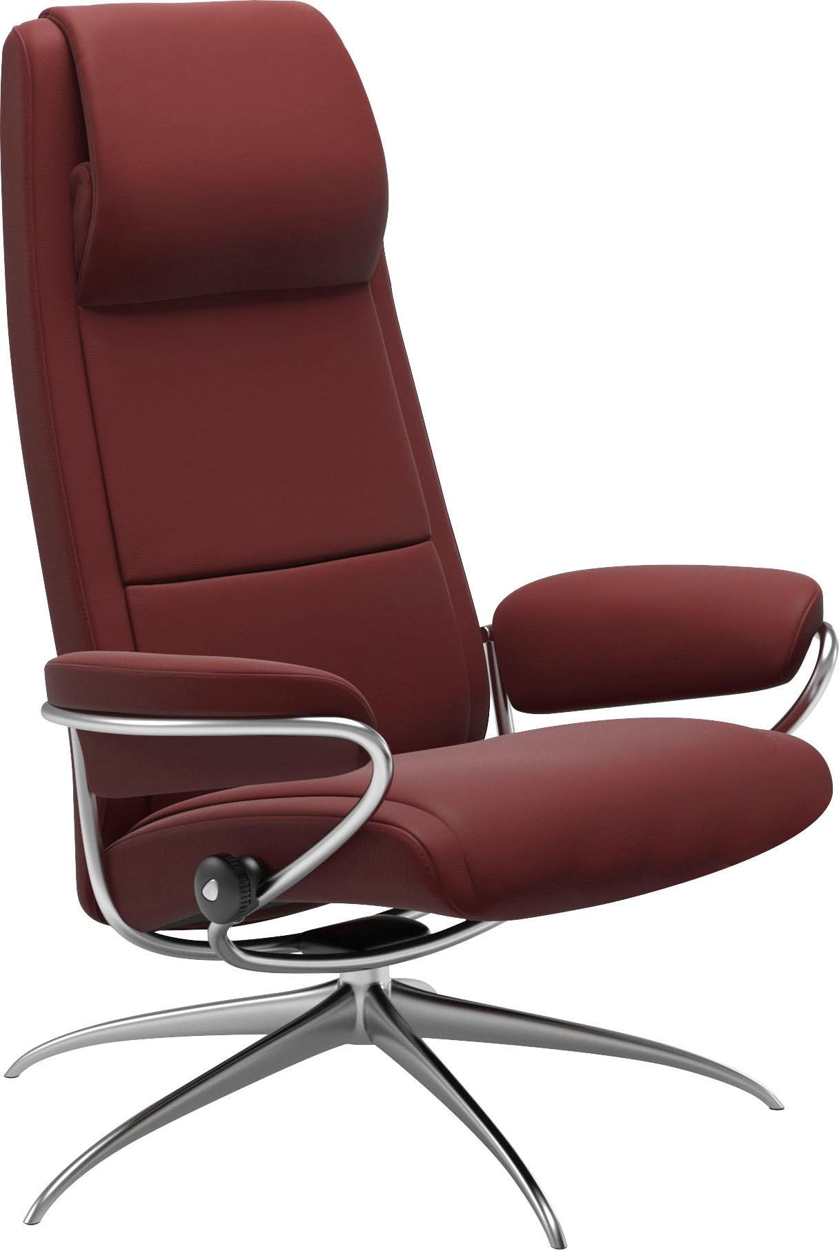 Chrom Stressless® Relaxsessel High Base, Back, bei OTTO Star Gestell »Paris«, mit