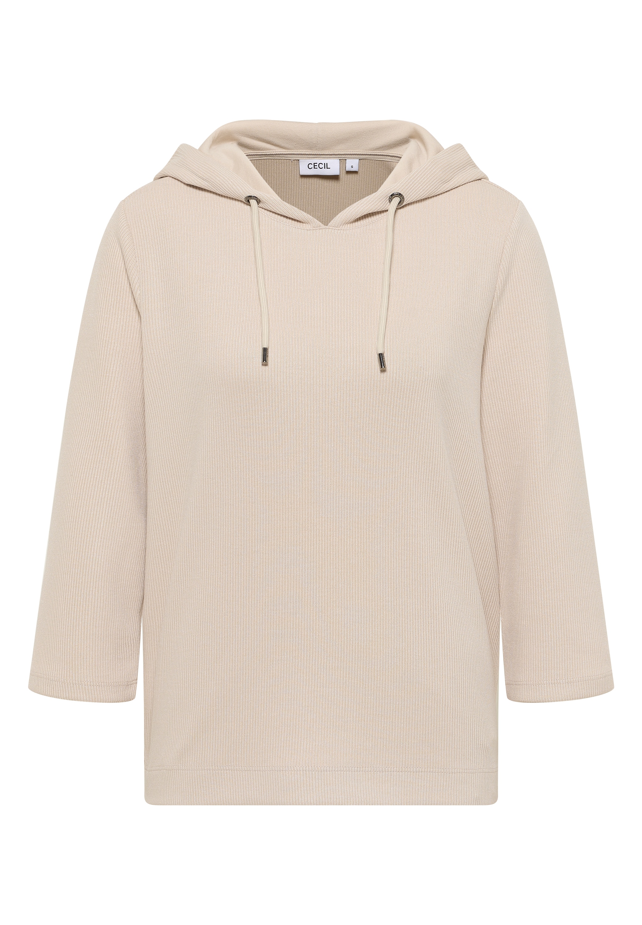 Cecil Hoodie, in Rippstruktur