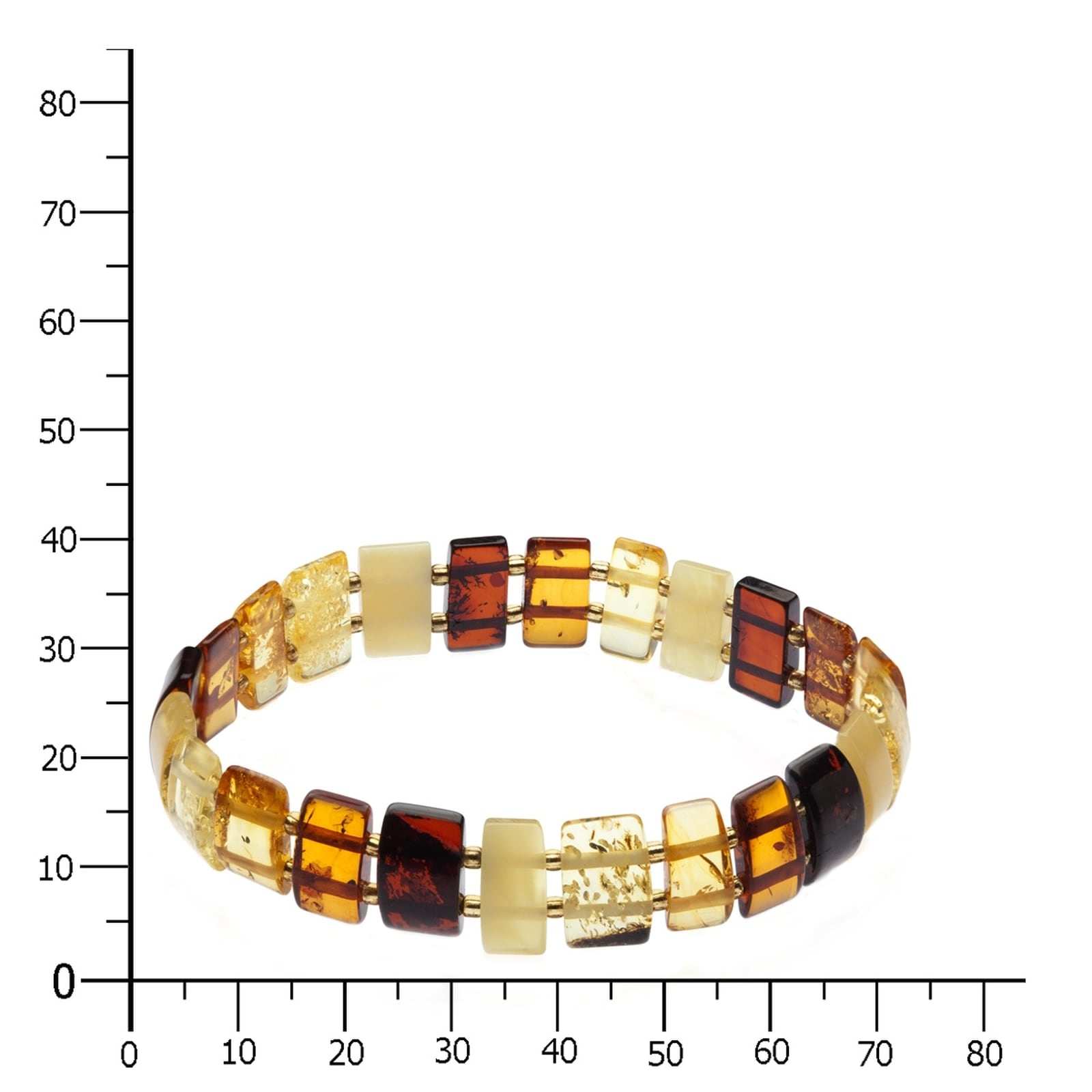 OSTSEE-SCHMUCK Armband »- Leni - Bernstein -,«