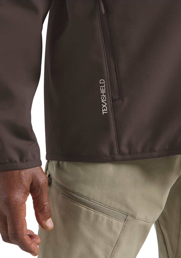 Jack Wolfskin Softshelljacke »BORNBERG HOODY M«, mit Kapuze