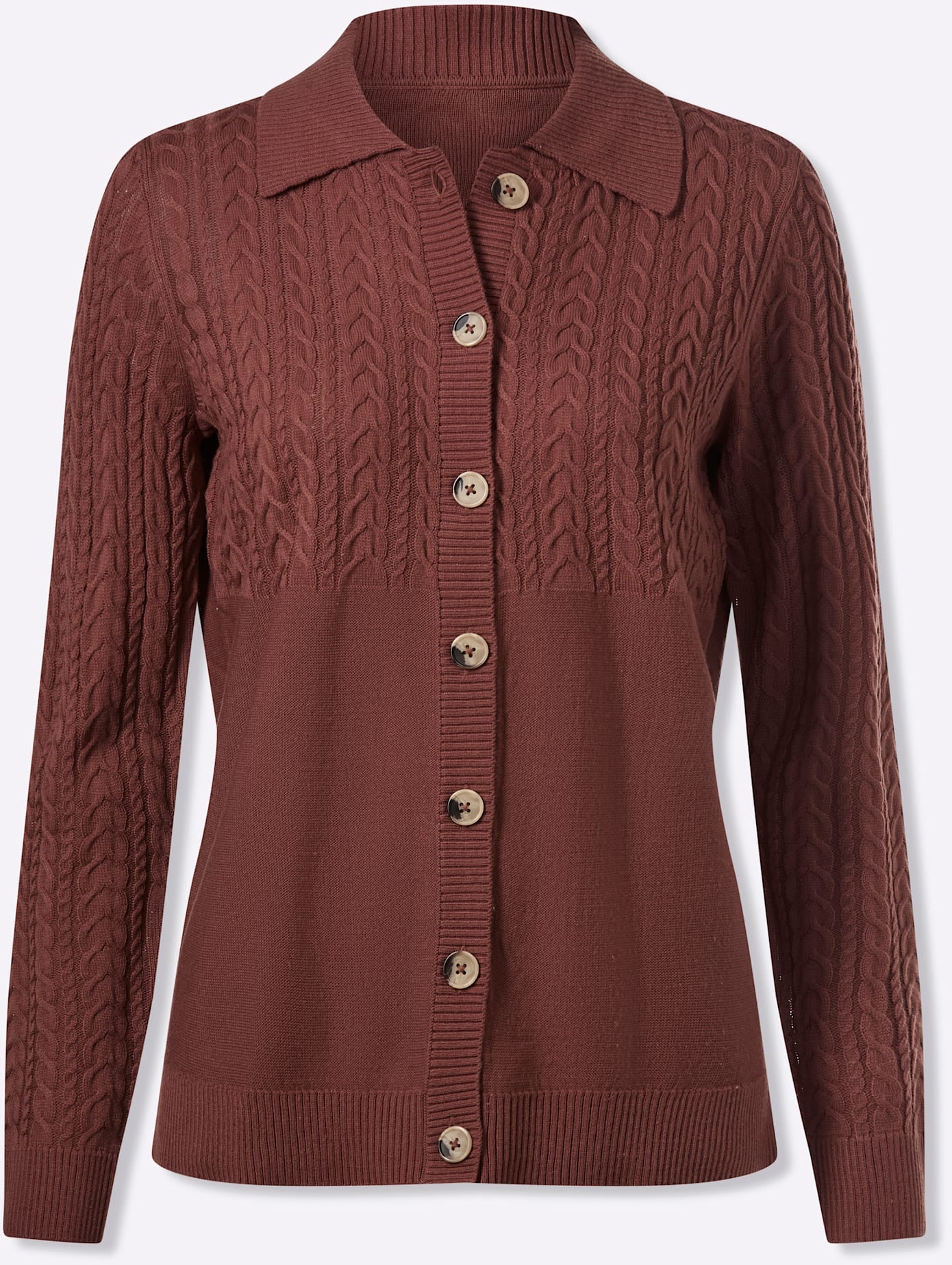 Classic Basics Strickjacke