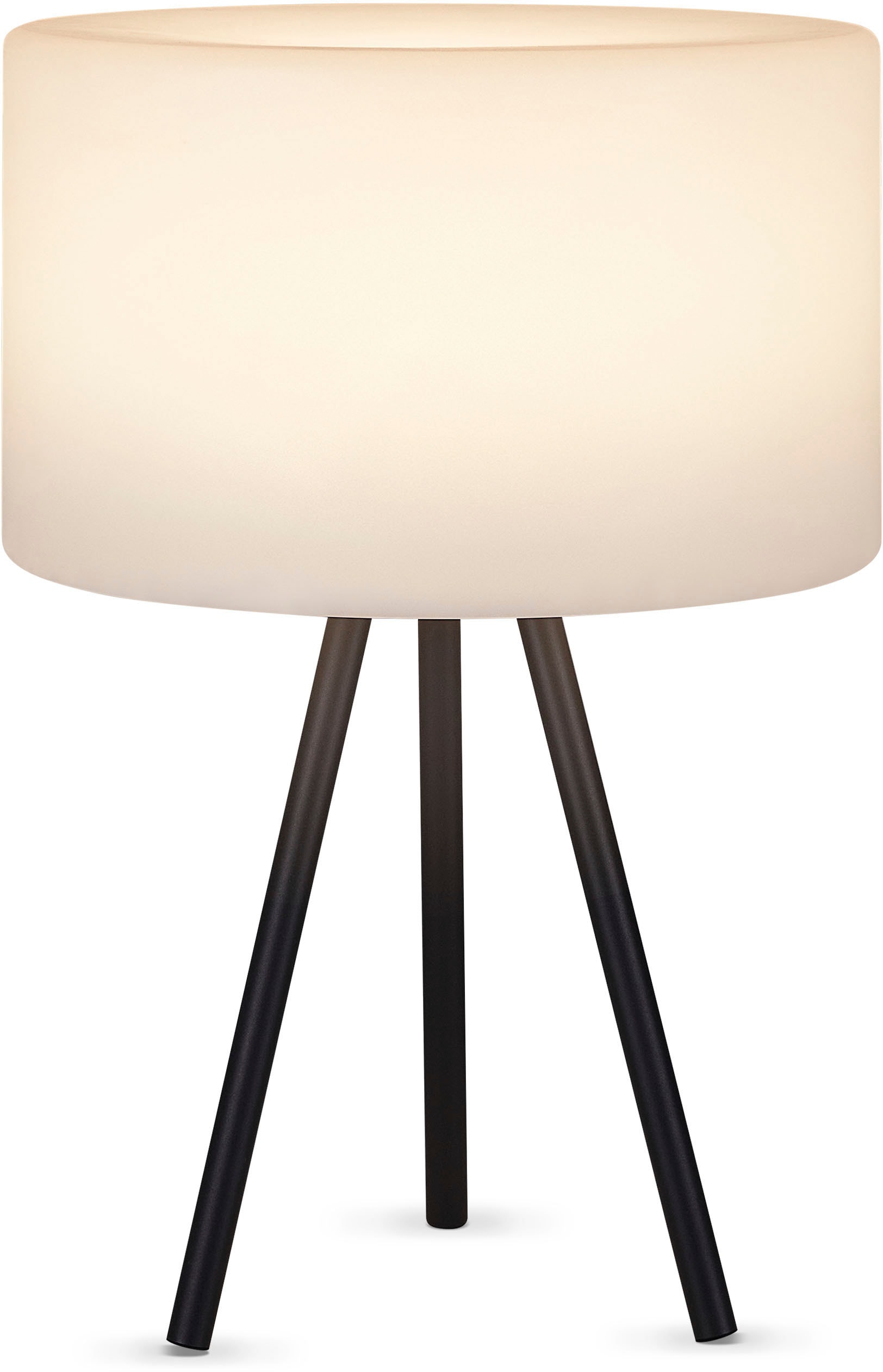 Akku Skandinavische Tischleuchte bei bestellen OTTO LED »BRUCE«, Outdoor Home Tischleuchte Nachtischlampe Paco Dreibein
