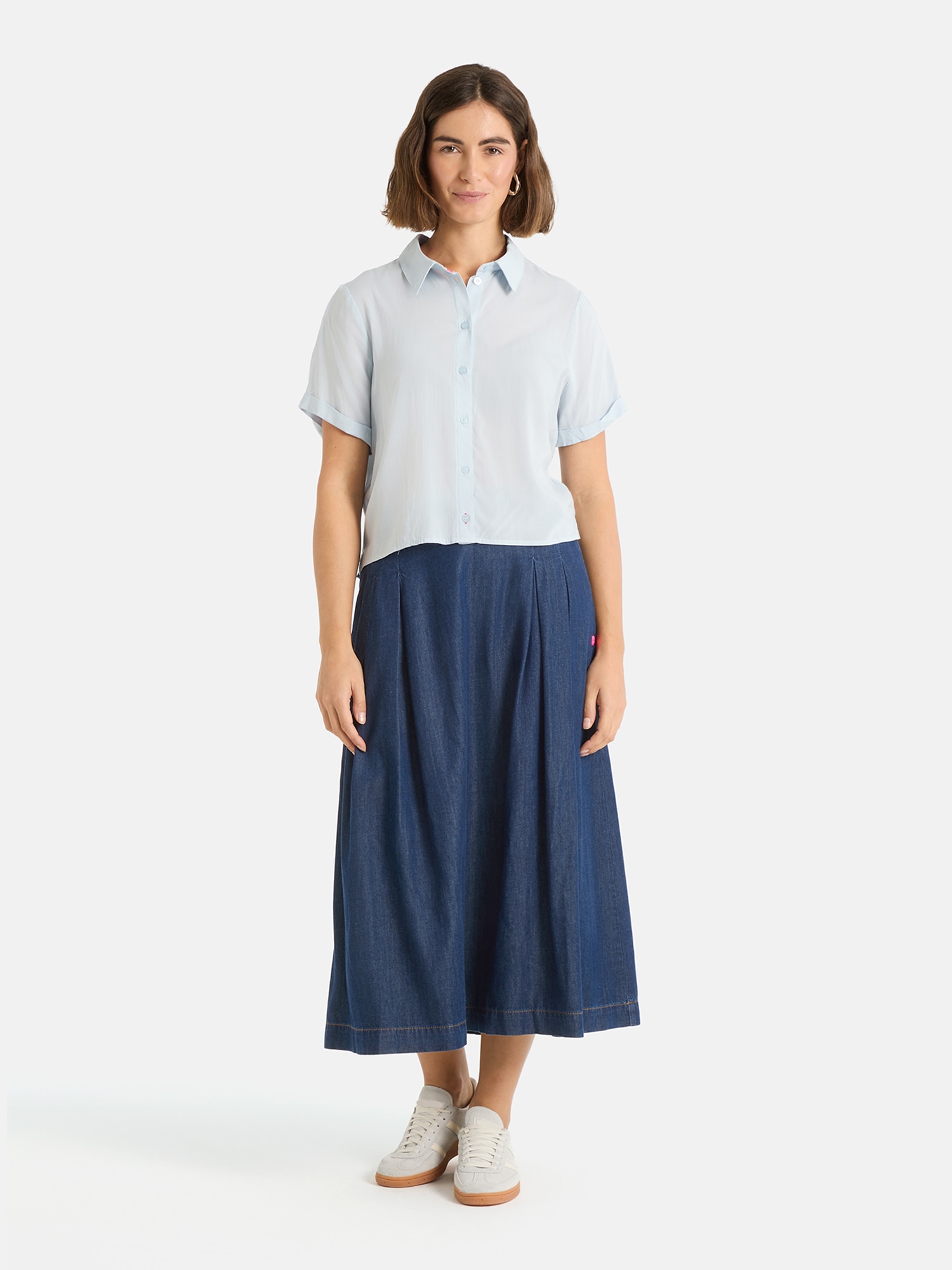 Lieblingsstück Midirock »PrittL« mit Faltenwurf