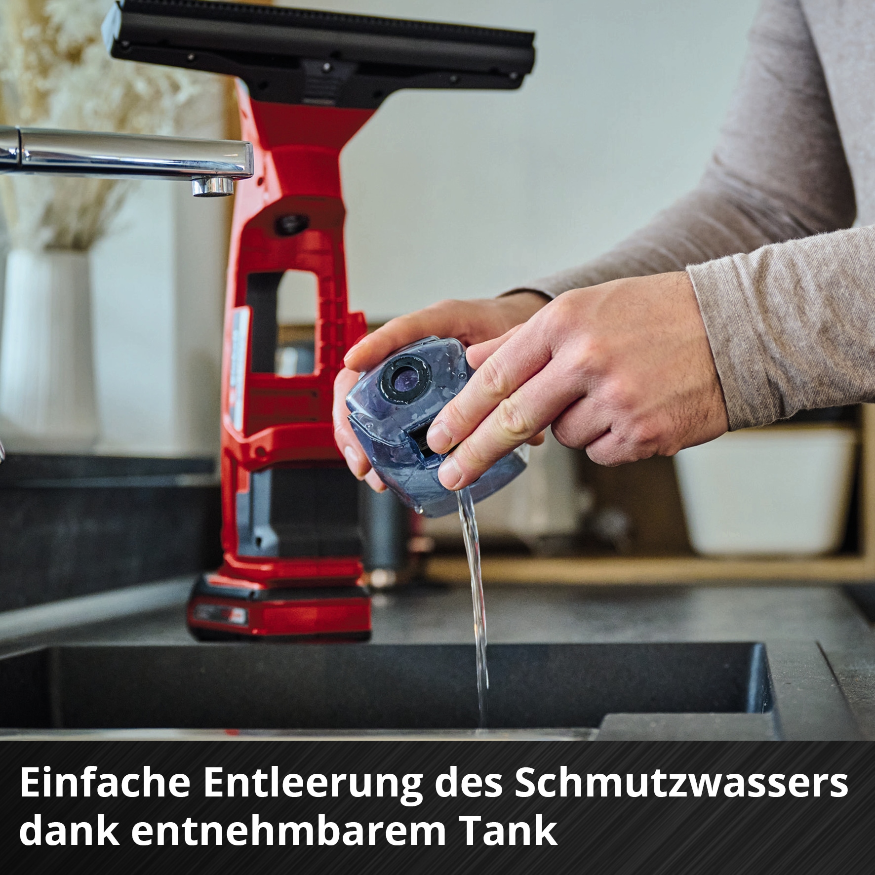 Einhell Akku-Fensterreiniger »BRILLIANTO«, inkl. Akku