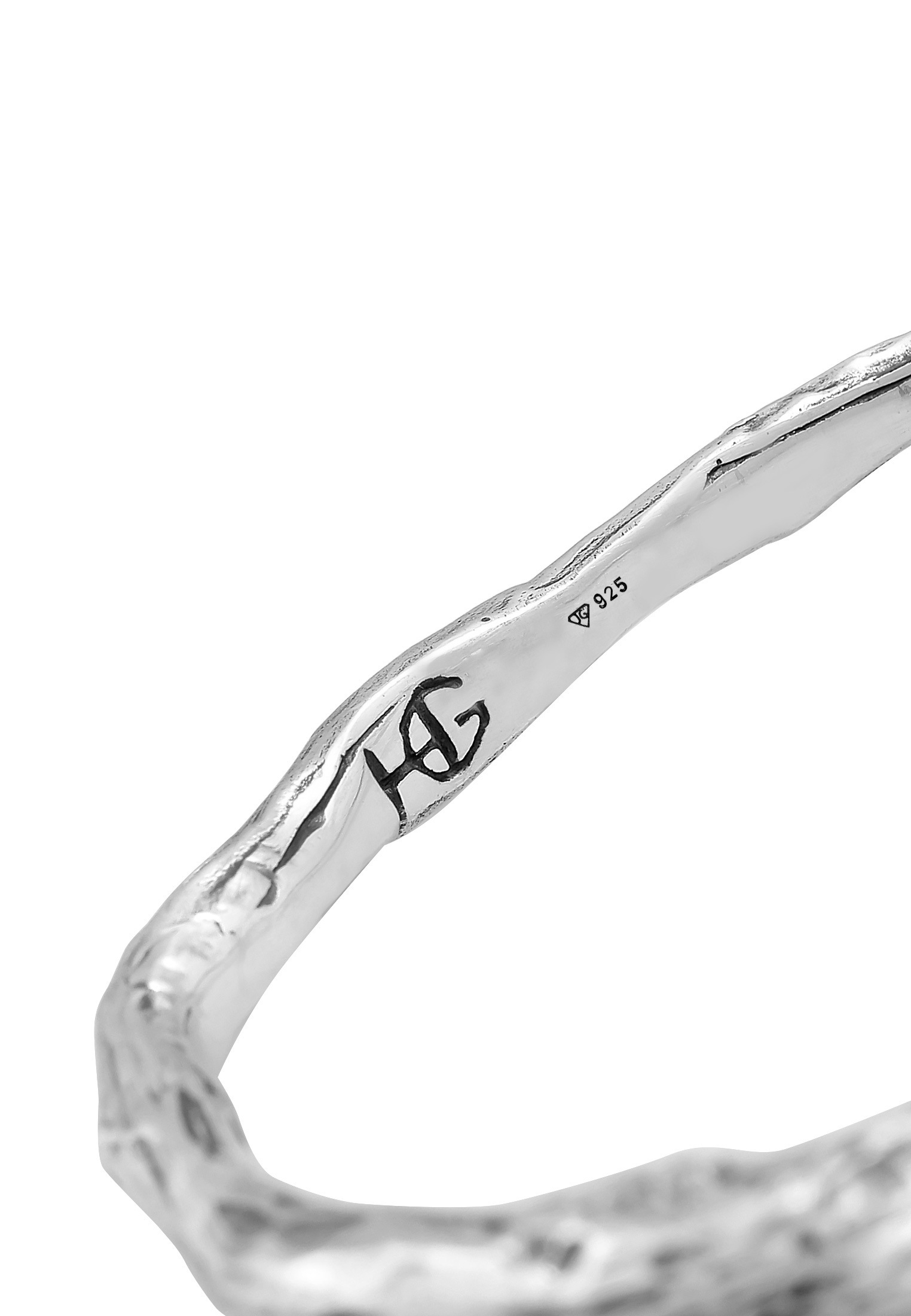 HAZE & GLORY Armreif »Armband Herren Armreif - Bones 925 Silber«