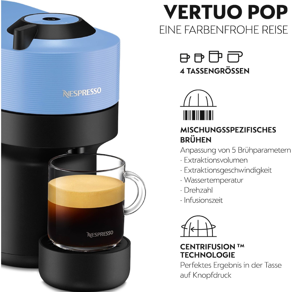 Nespresso Kapselmaschine »Vertuo Pop ENV90.A von DeLonghi«