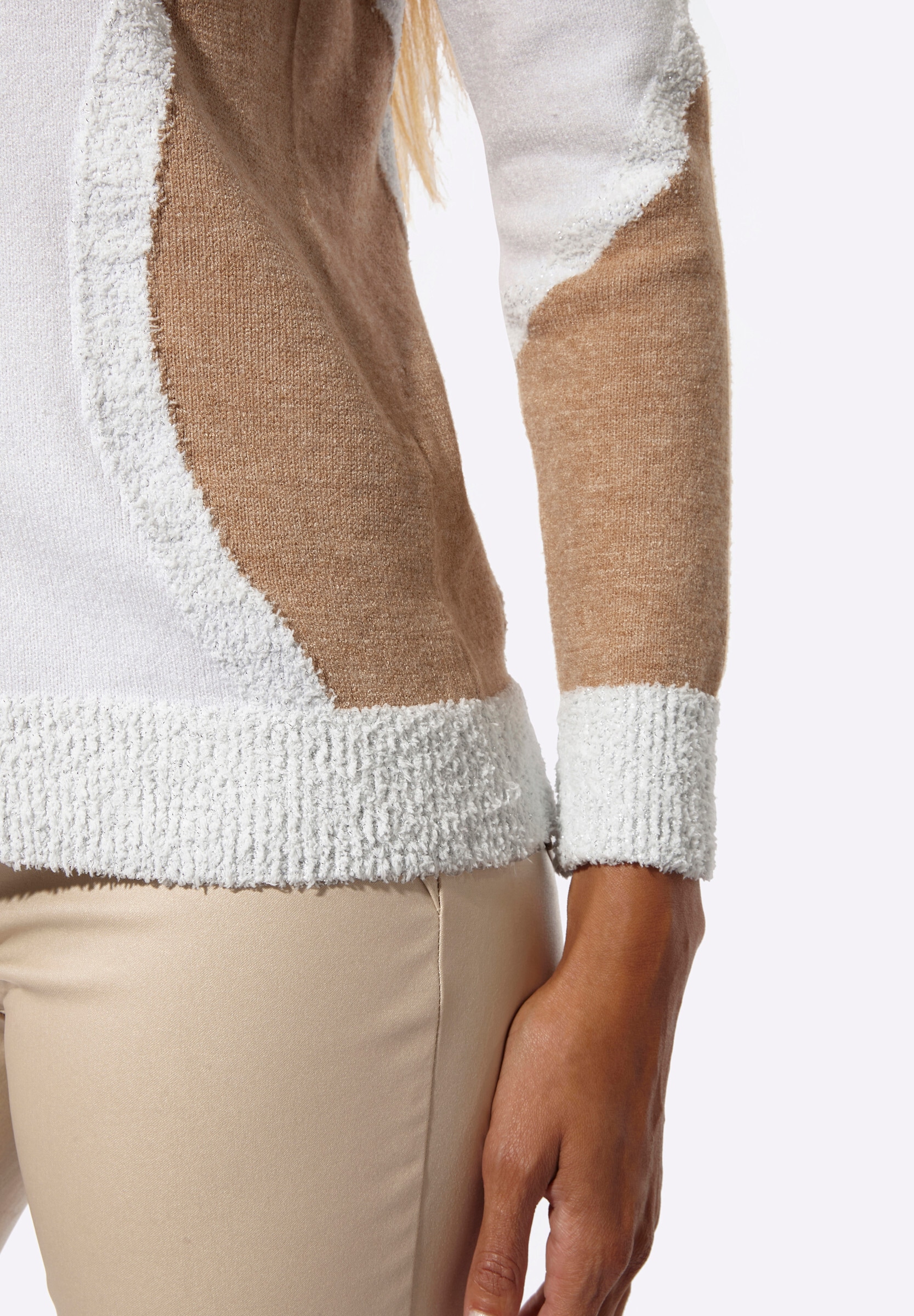creation L Strickpullover »Modal-Mix-Pullover Langarm-Pullover«