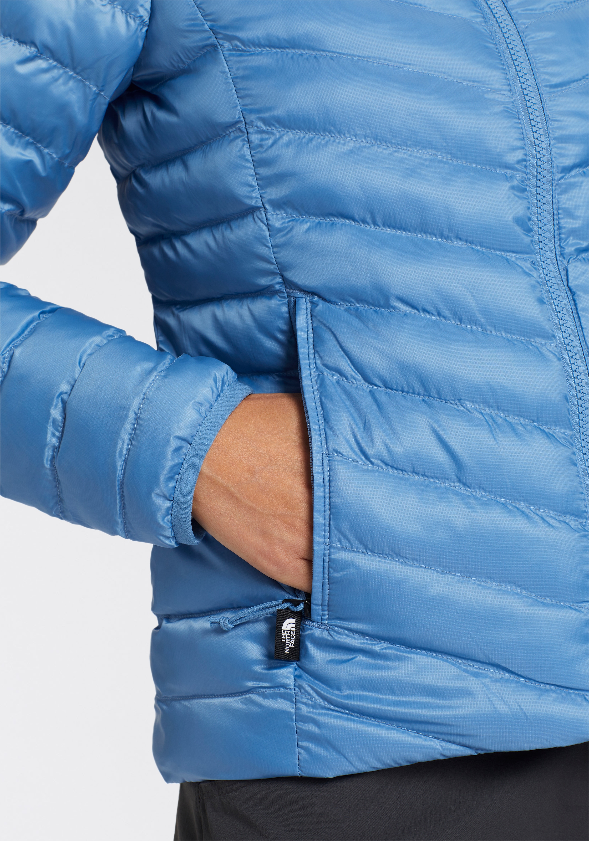 The North Face Funktionsjacke »W HUILA SYNTHETIC JACKET«, (1 St.), ohne Kapuze, mit Logoschriftzug