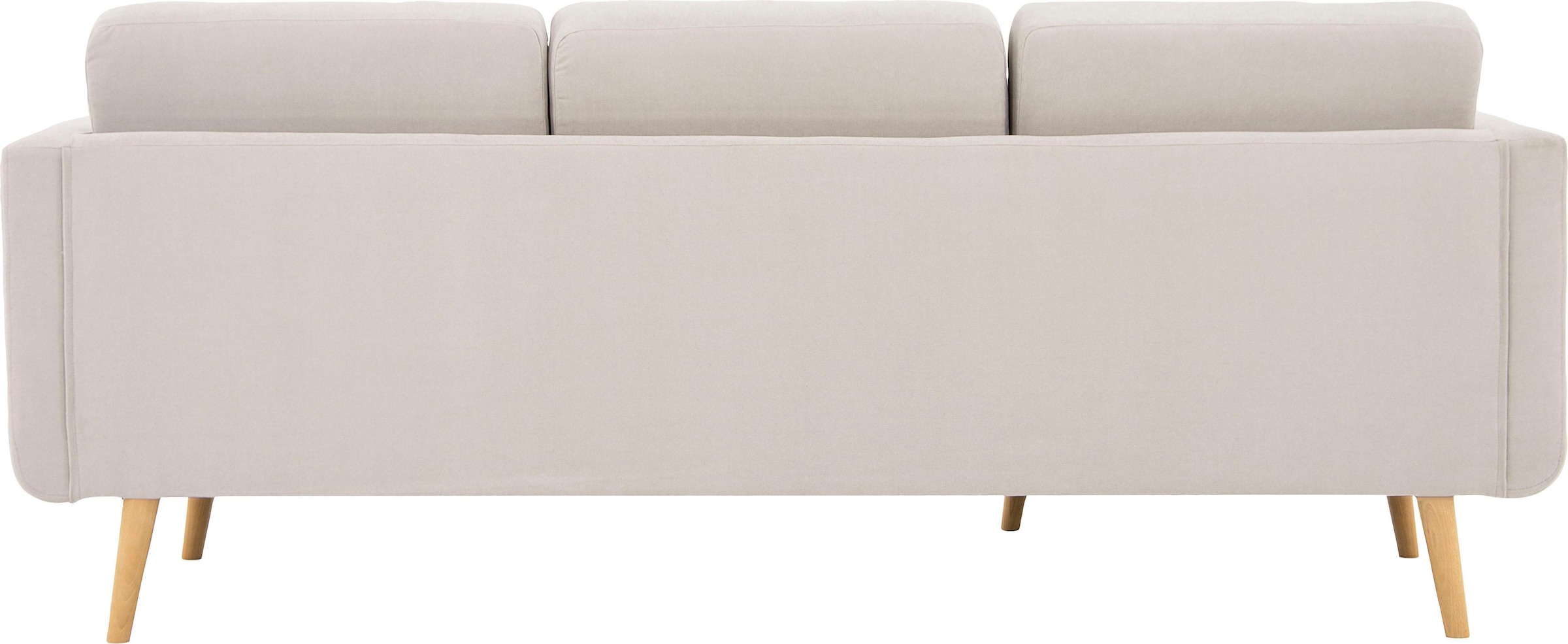 Home affaire Ecksofa »Brest L-Form«, mit Knopfheftung und Steppung im Rücken, geradliniges Design