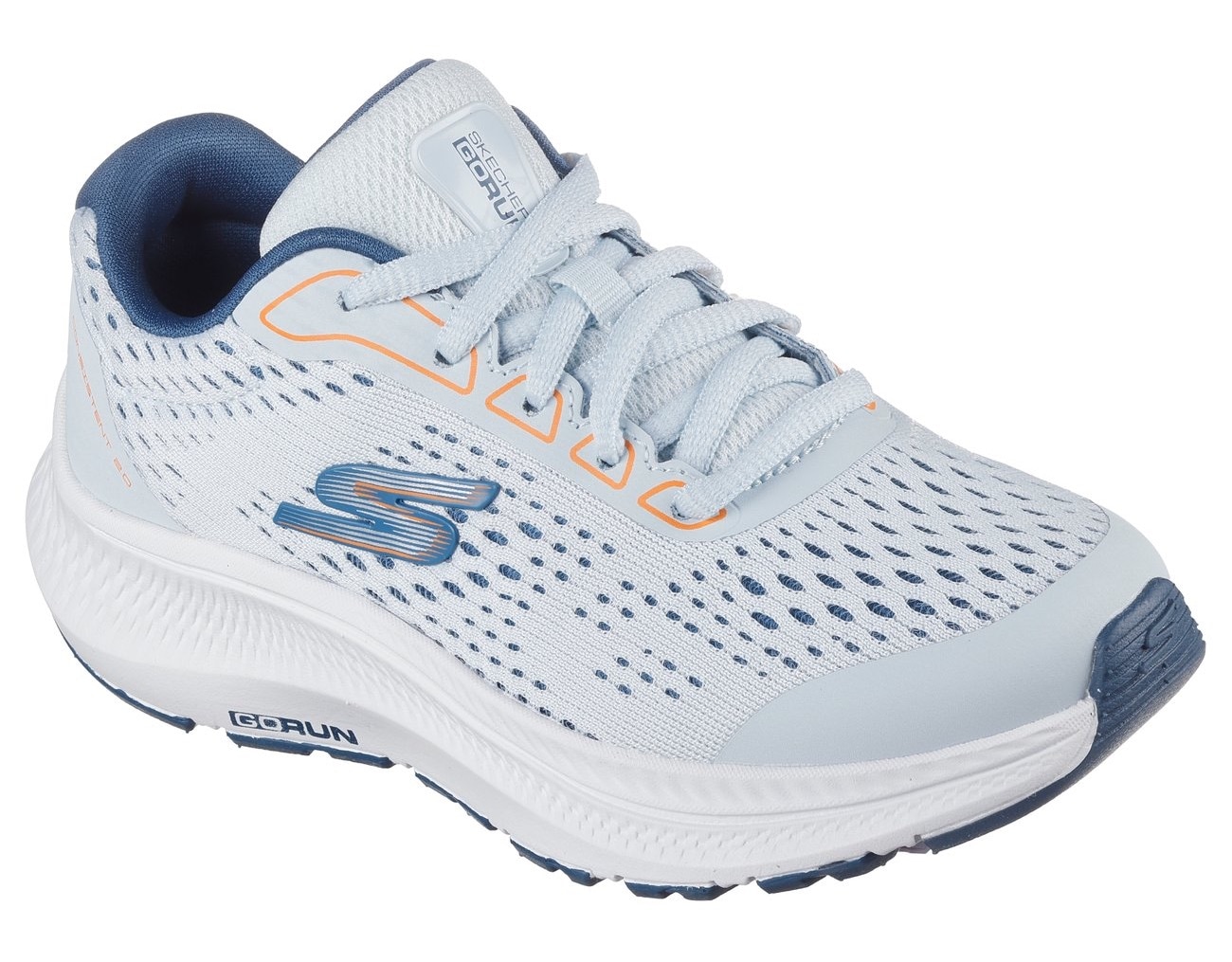 Skechers Sneaker »GO RUN CONSISTENT 2.0«, Schnürschuh mit gepolsterter Sohle, Größenschablone...