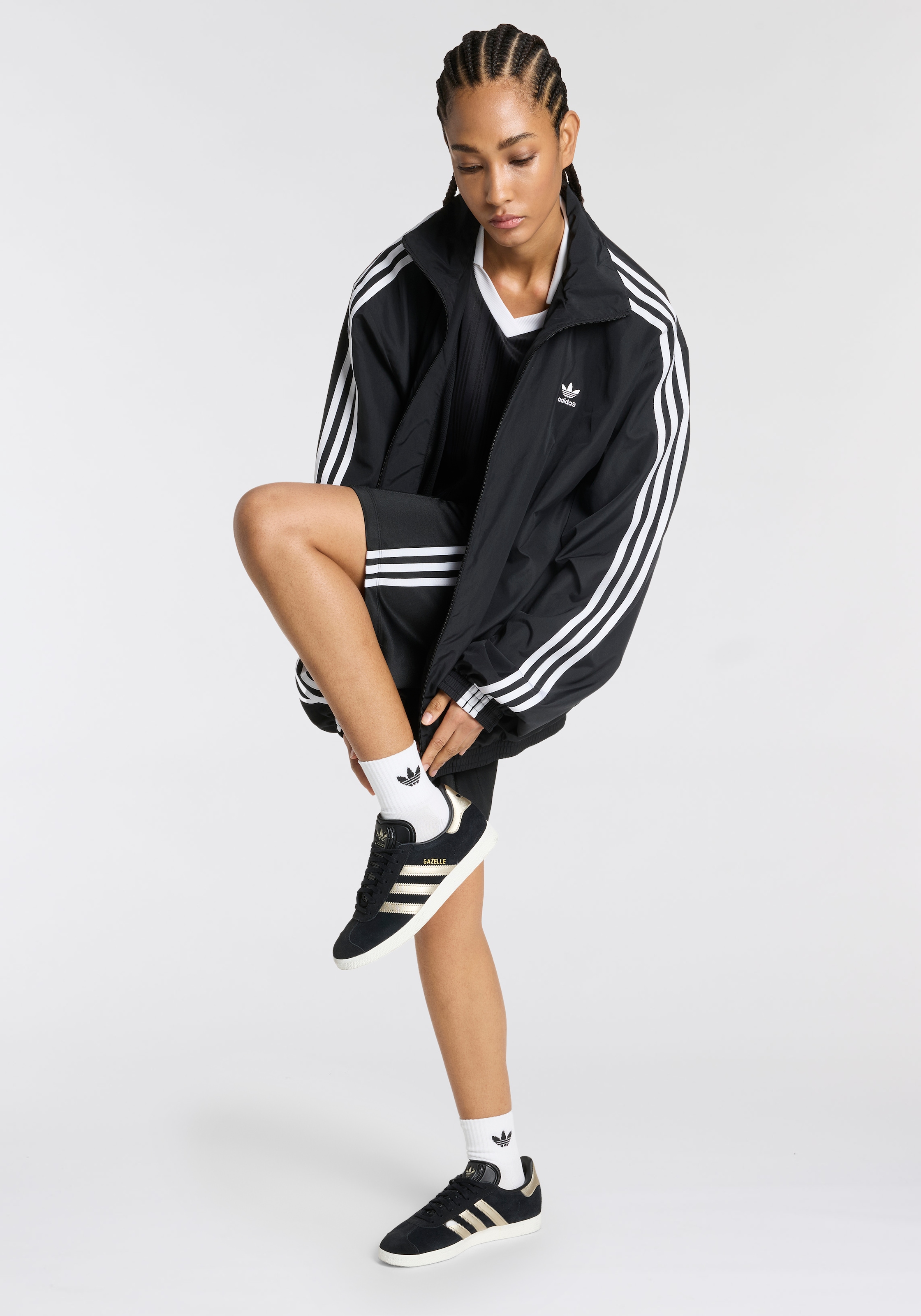 adidas Originals Sportsocken »1/4 SOCKS 6P«, (6 Paar), Knöchellange Socken im Trefoil Style, 6er Packung